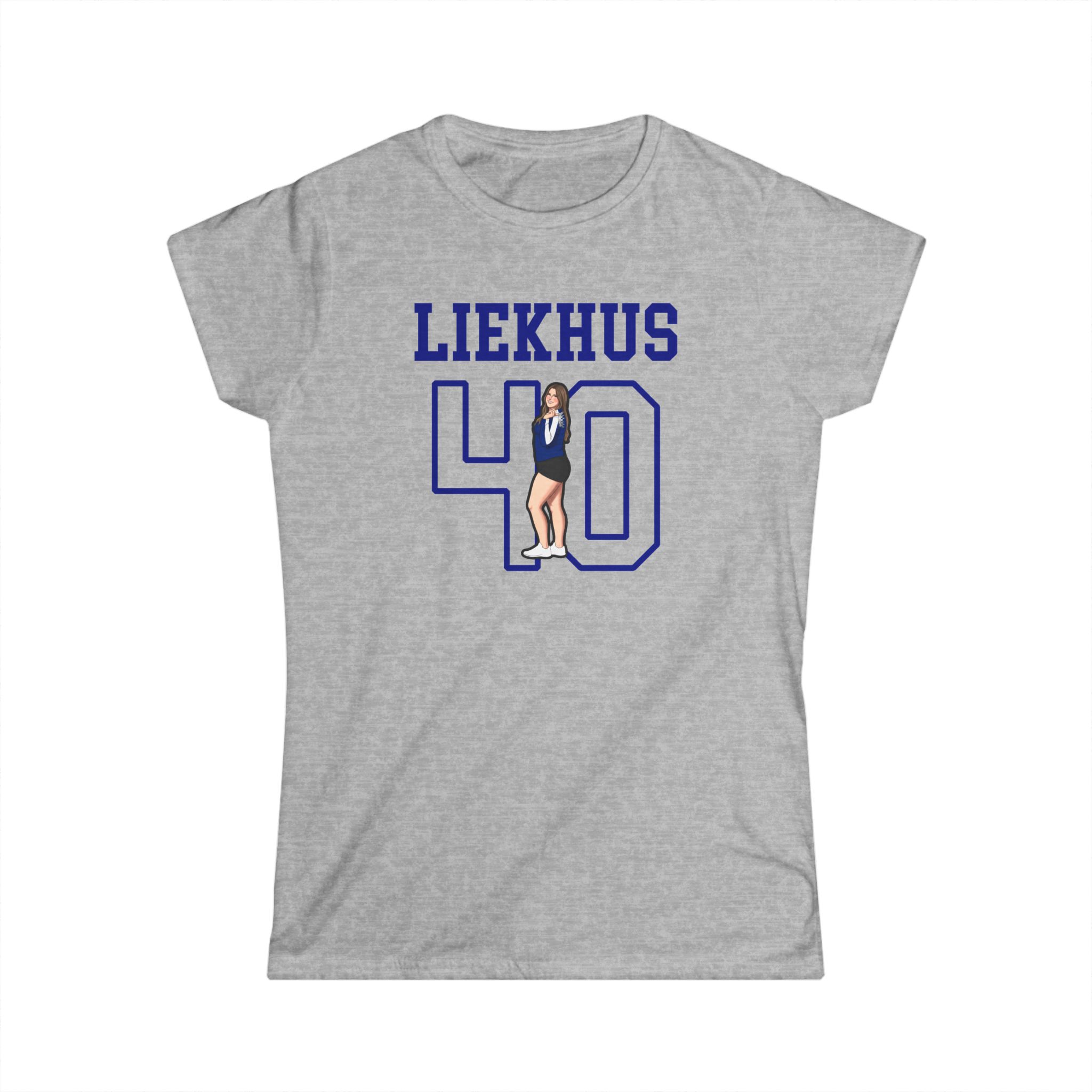Women's Softstyle Tee — character_shirsey in Grey