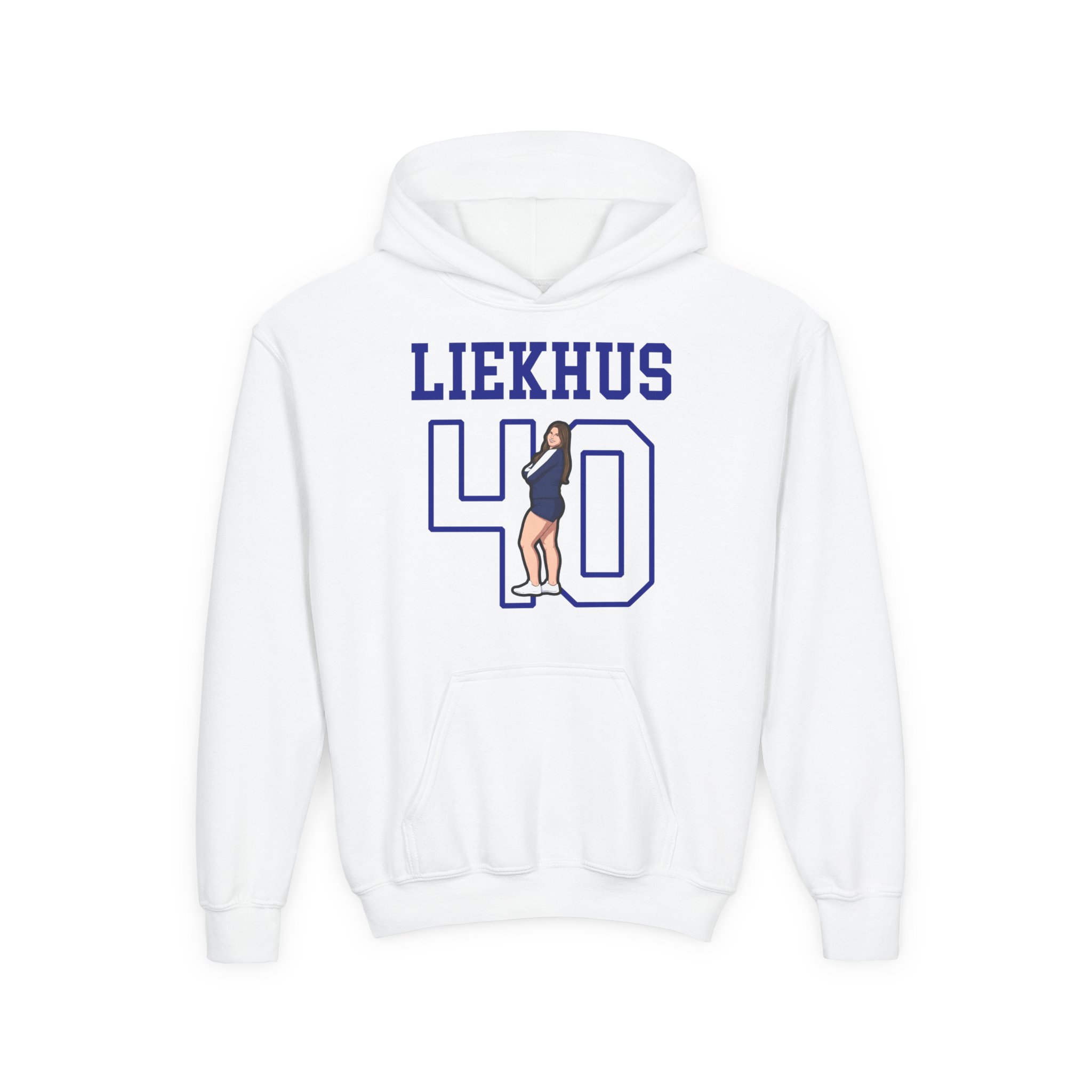 Youth Hoodie — character_shirsey in White