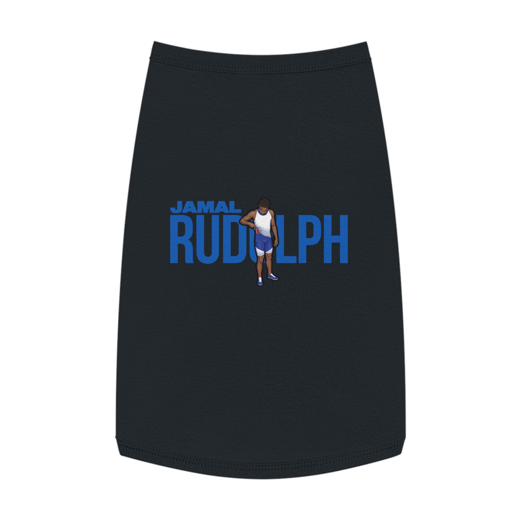 Pet Tank Top — character_player_name in White