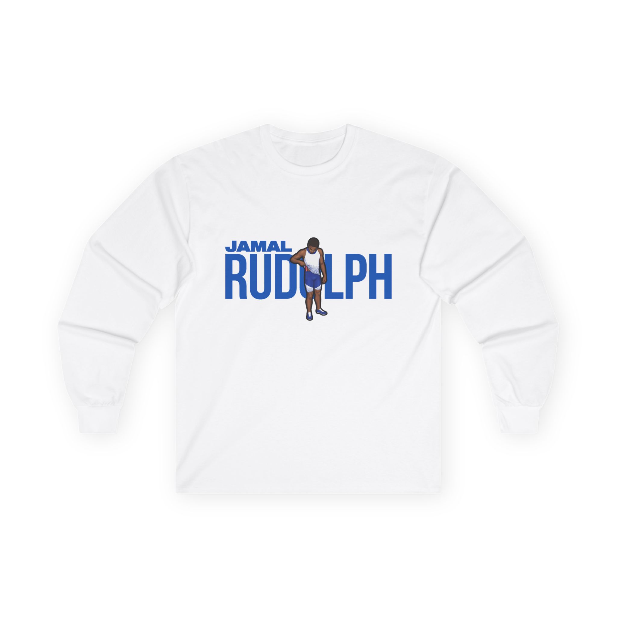 Long Sleeve Tee — character_player_name in White