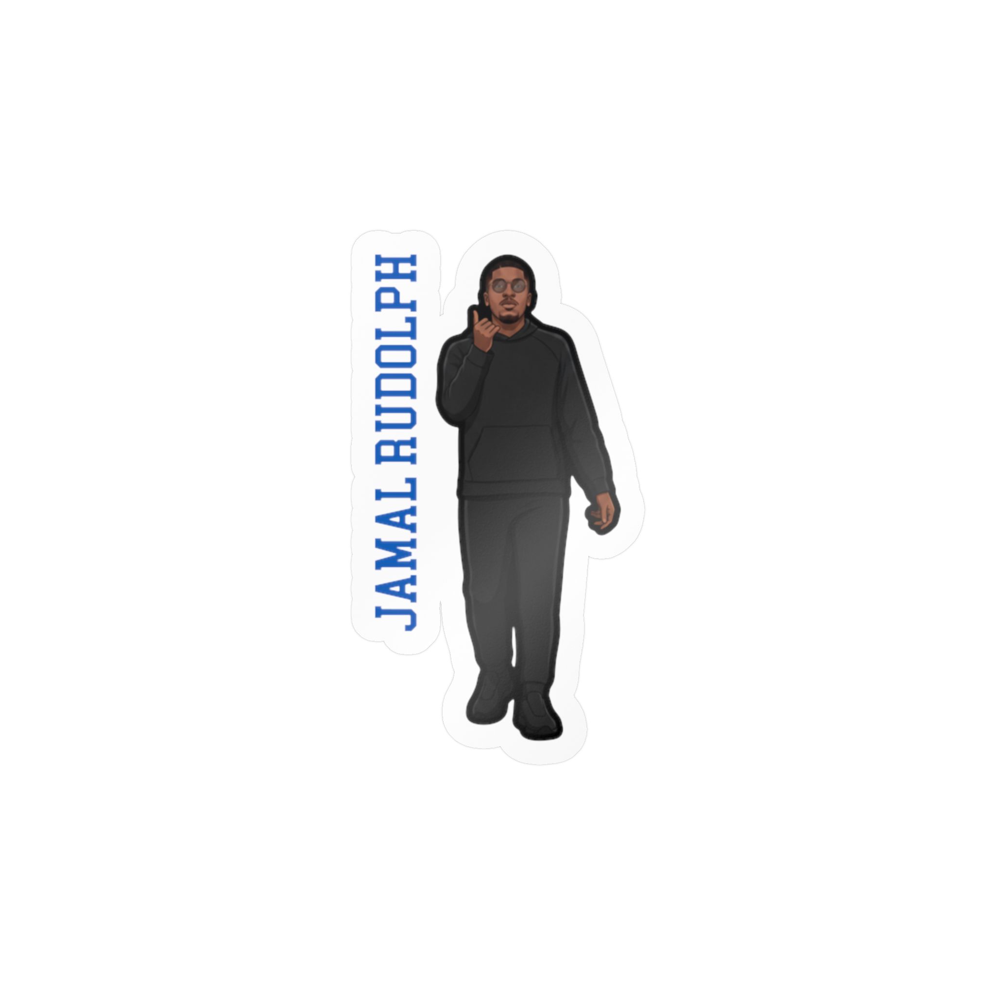 Vinyl Sticker — character_name_vertical in Classic