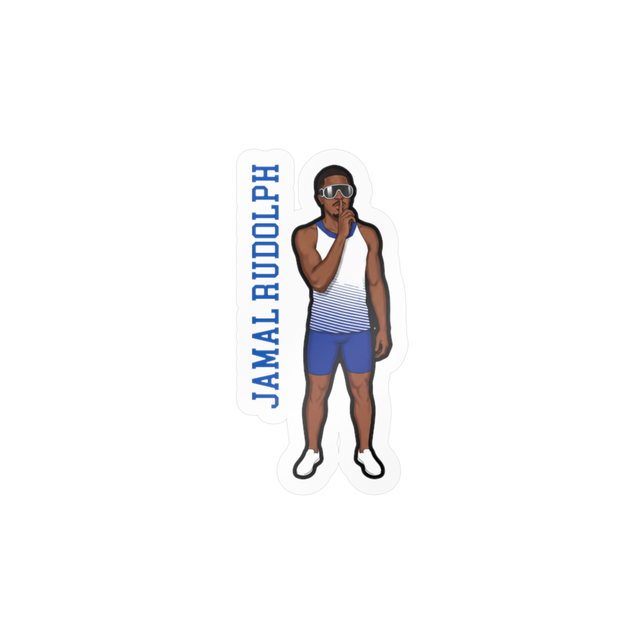 Vinyl Sticker — character_name_vertical in Classic