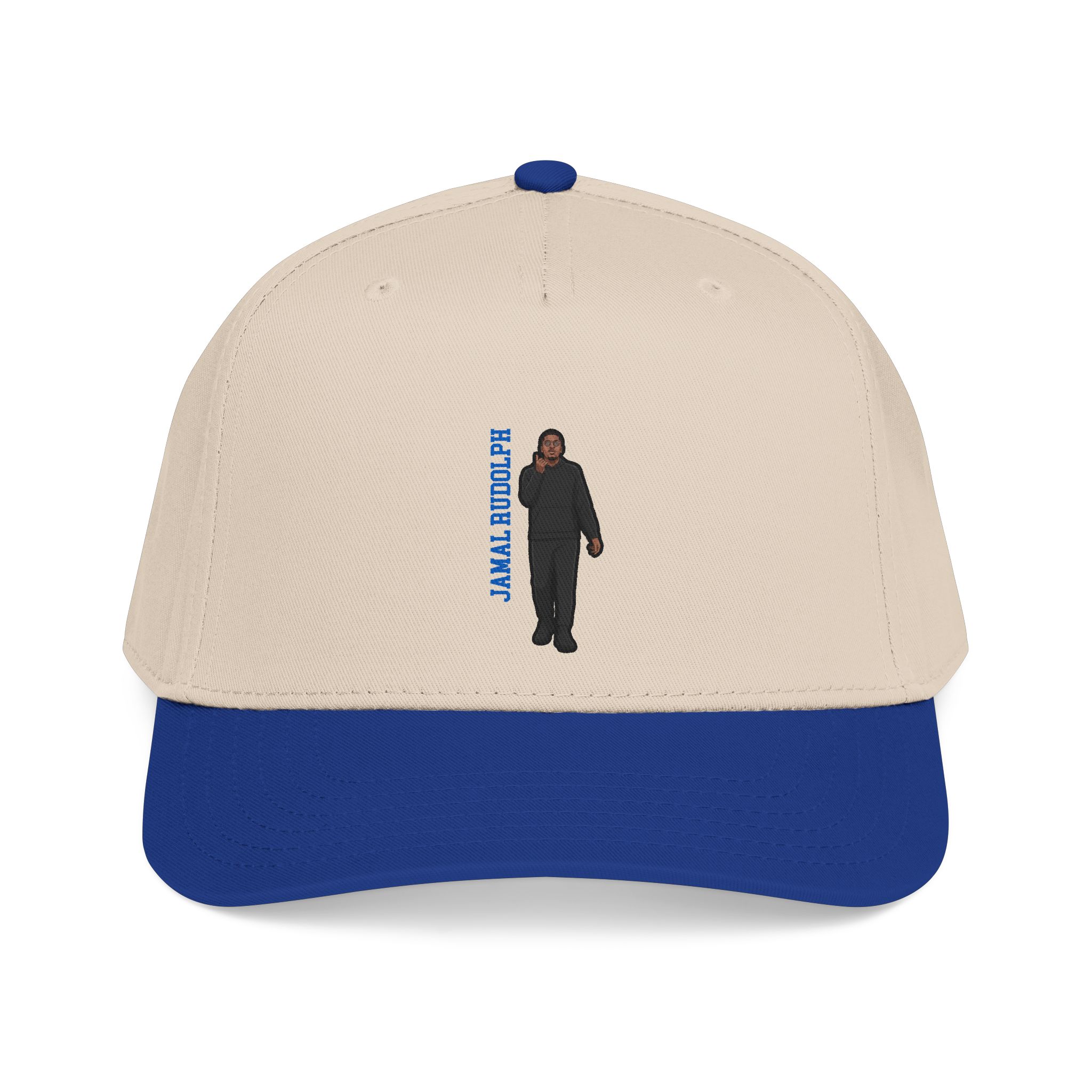 Baseball Cap — character_name_vertical in Royal / Natural