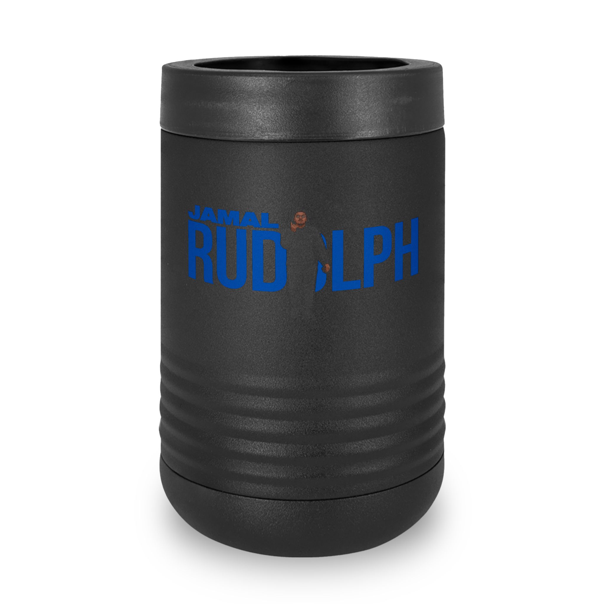 Stainless Can Cooler — character_player_name in Black