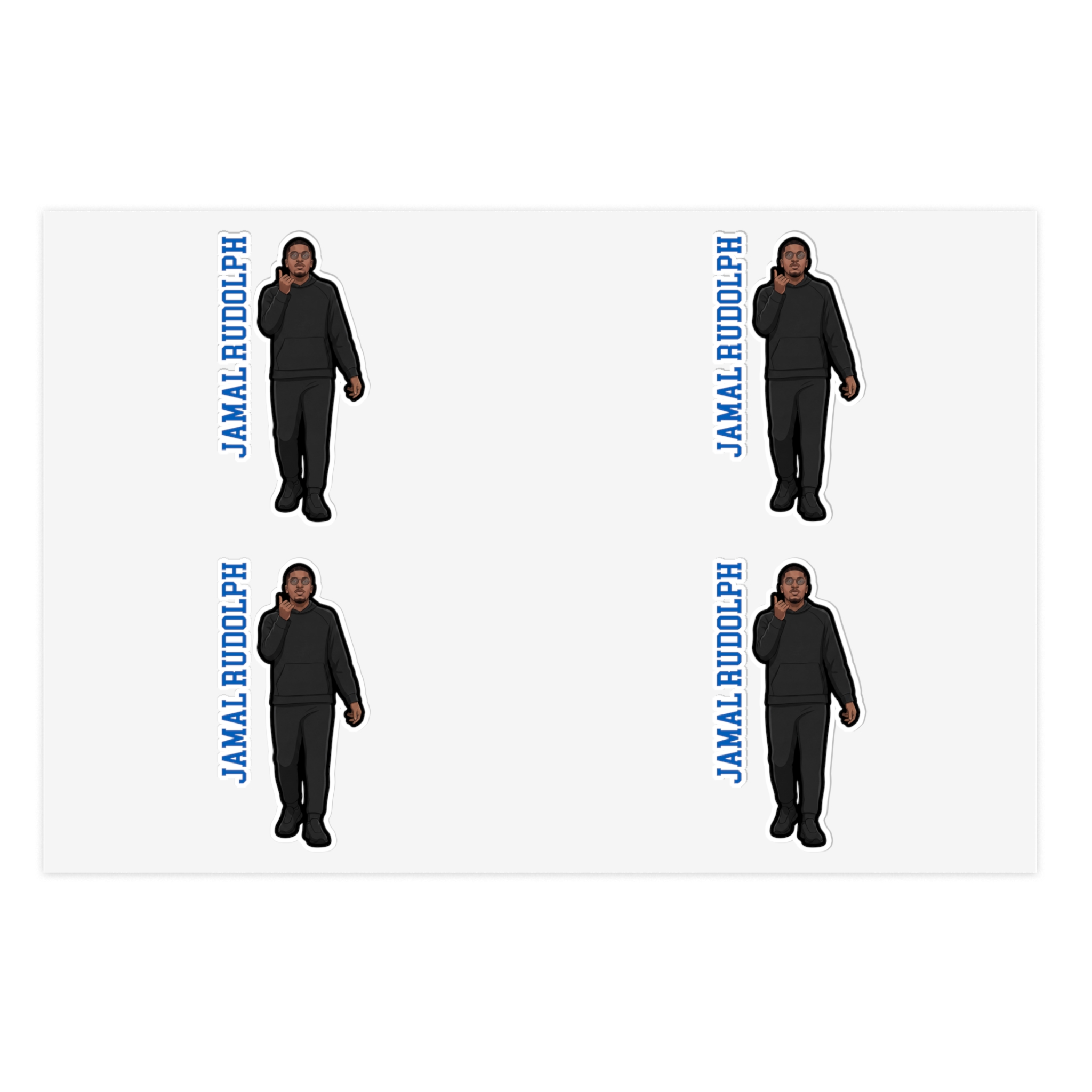 Sticker Sheet — character_name_vertical in Classic