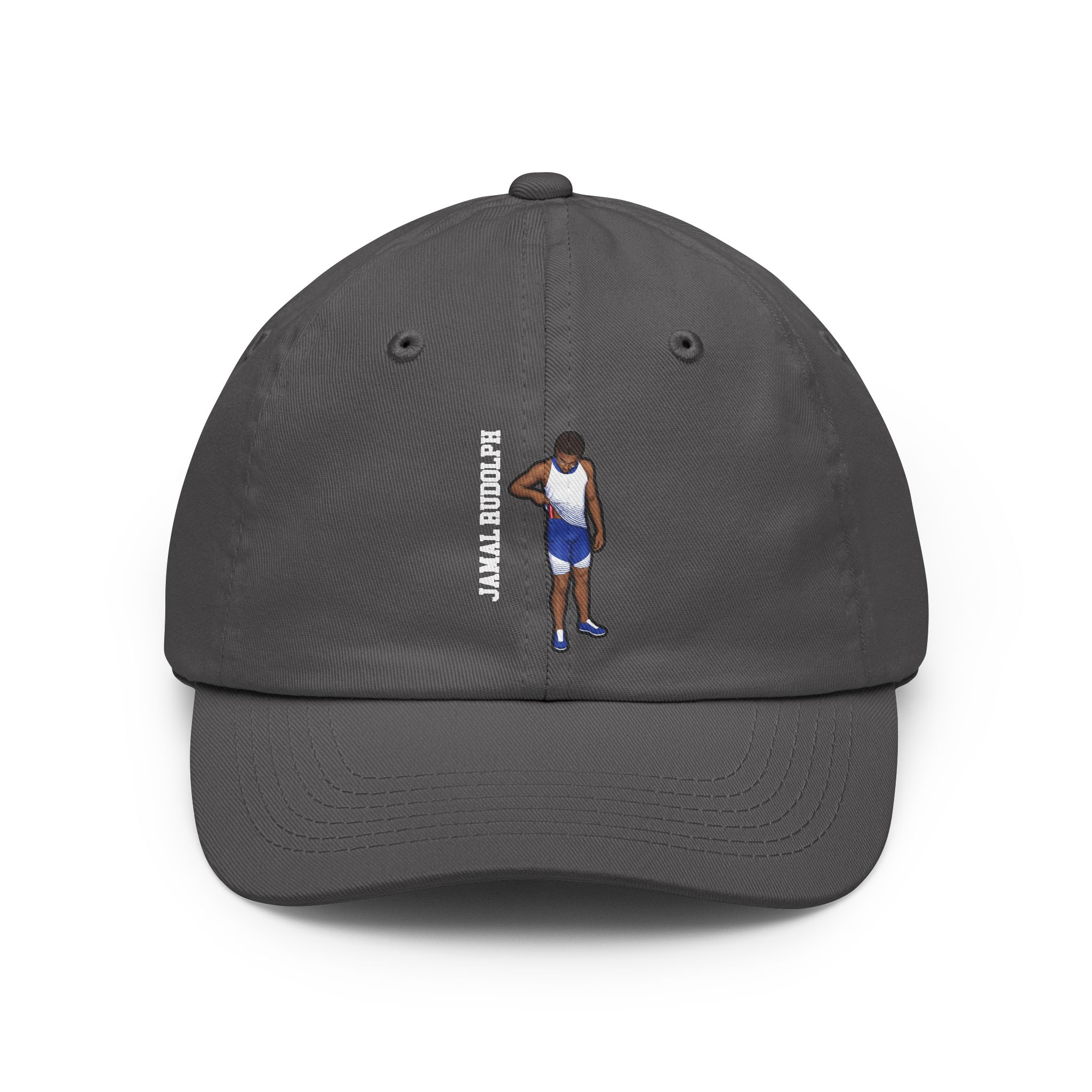 Classic Cap — character_name_vertical in Grey