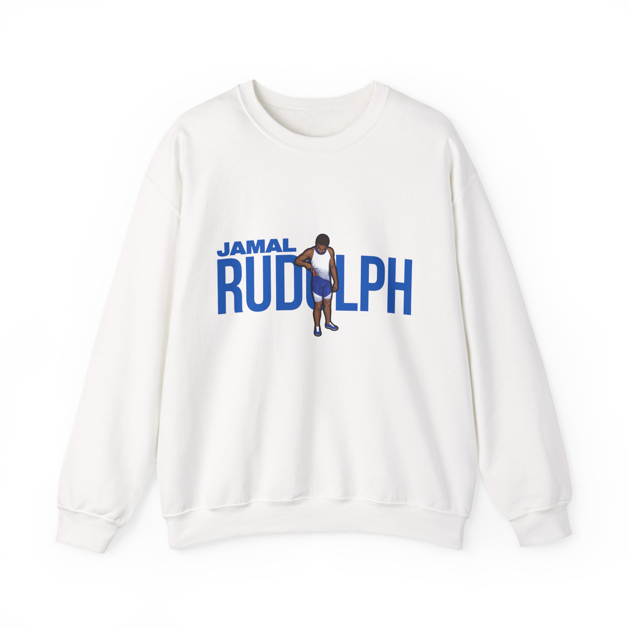 Crewneck Sweatshirt — character_player_name in White