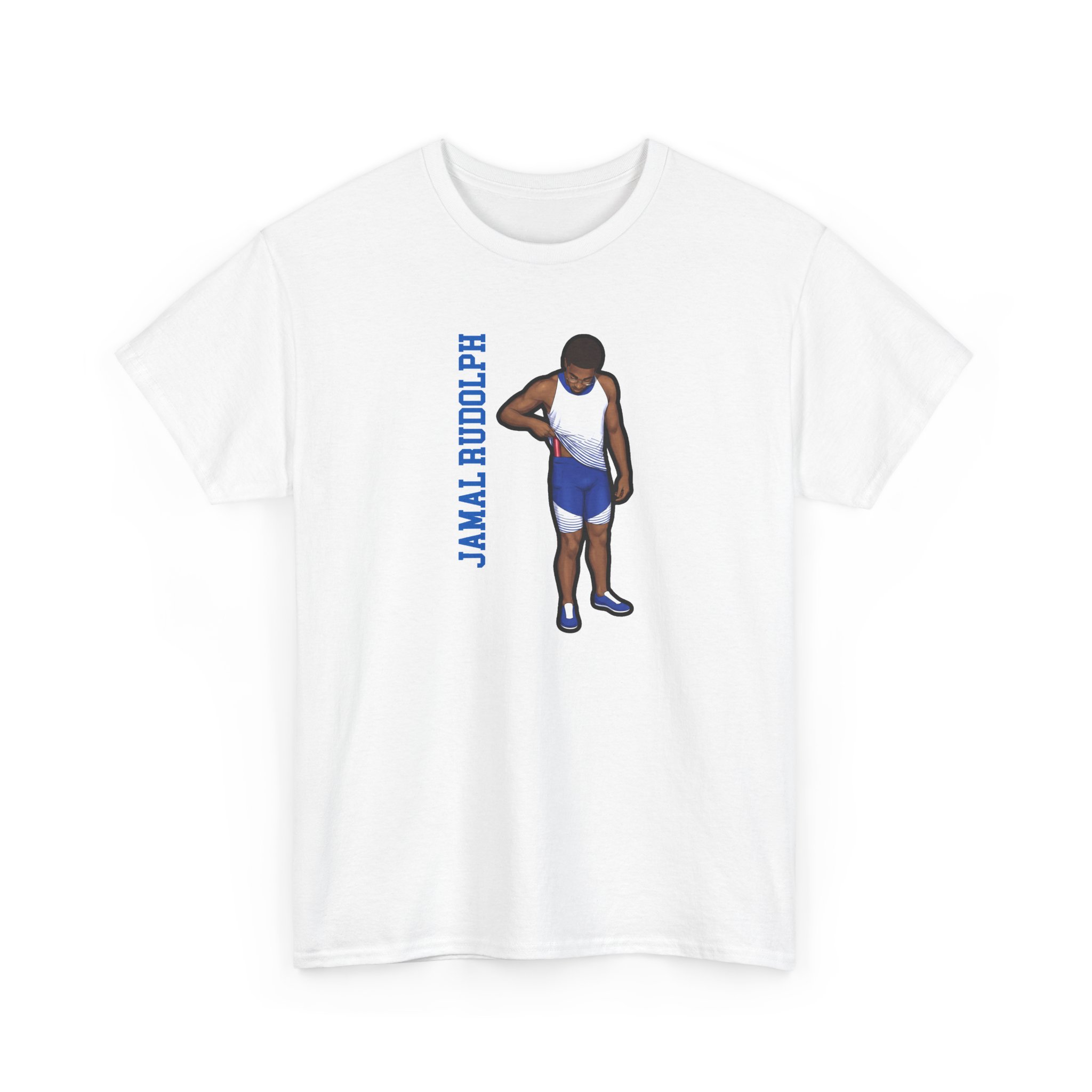 Tee — character_name_vertical in White