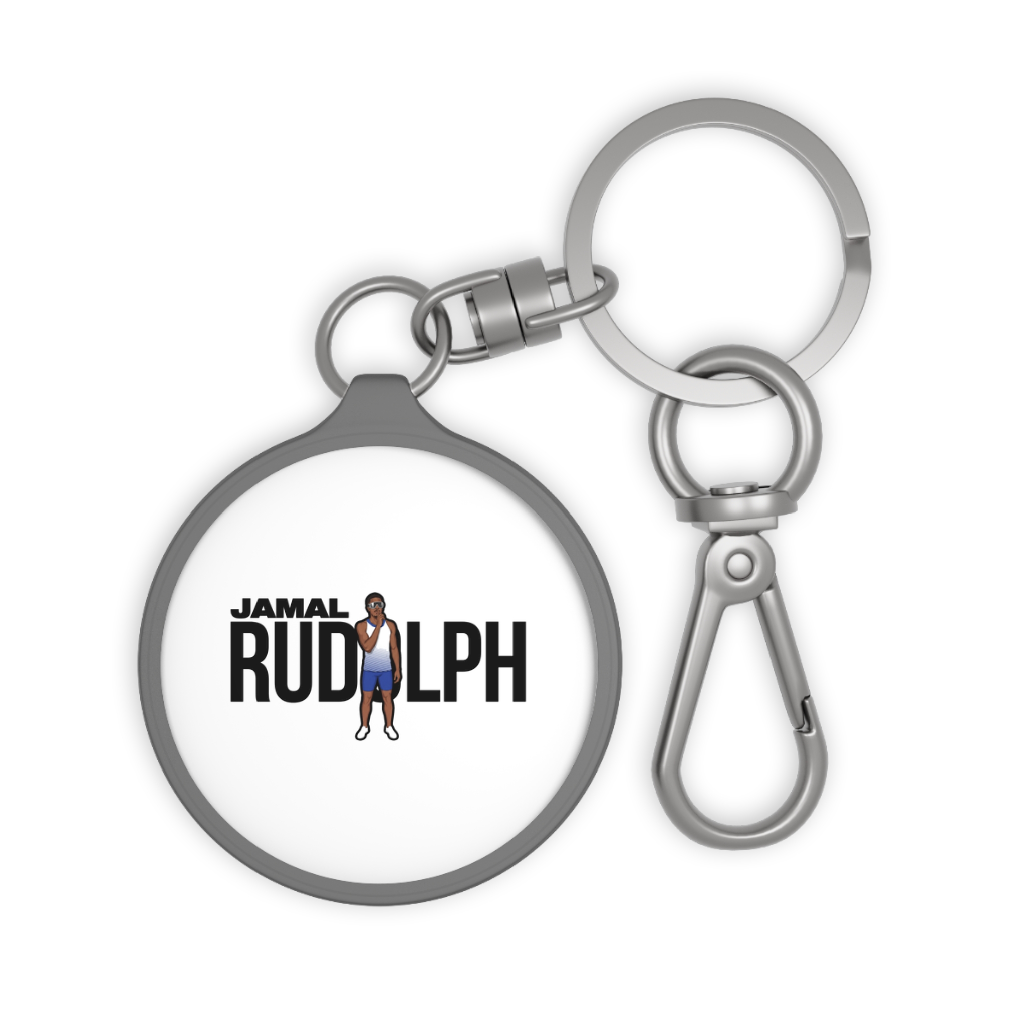 Keychain — character_player_name in Grey