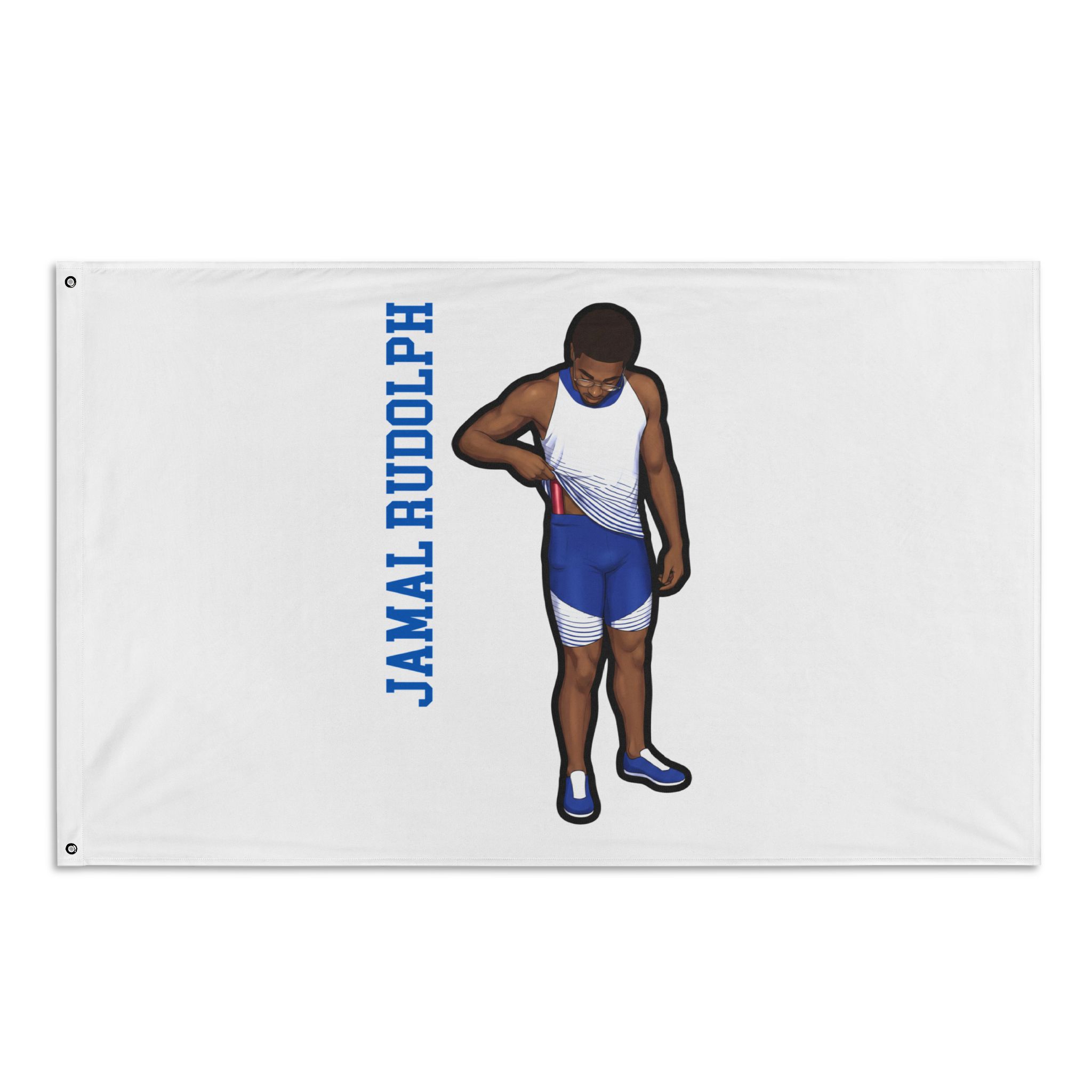 Flag (35 × 56 in) — character_name_vertical in Classic