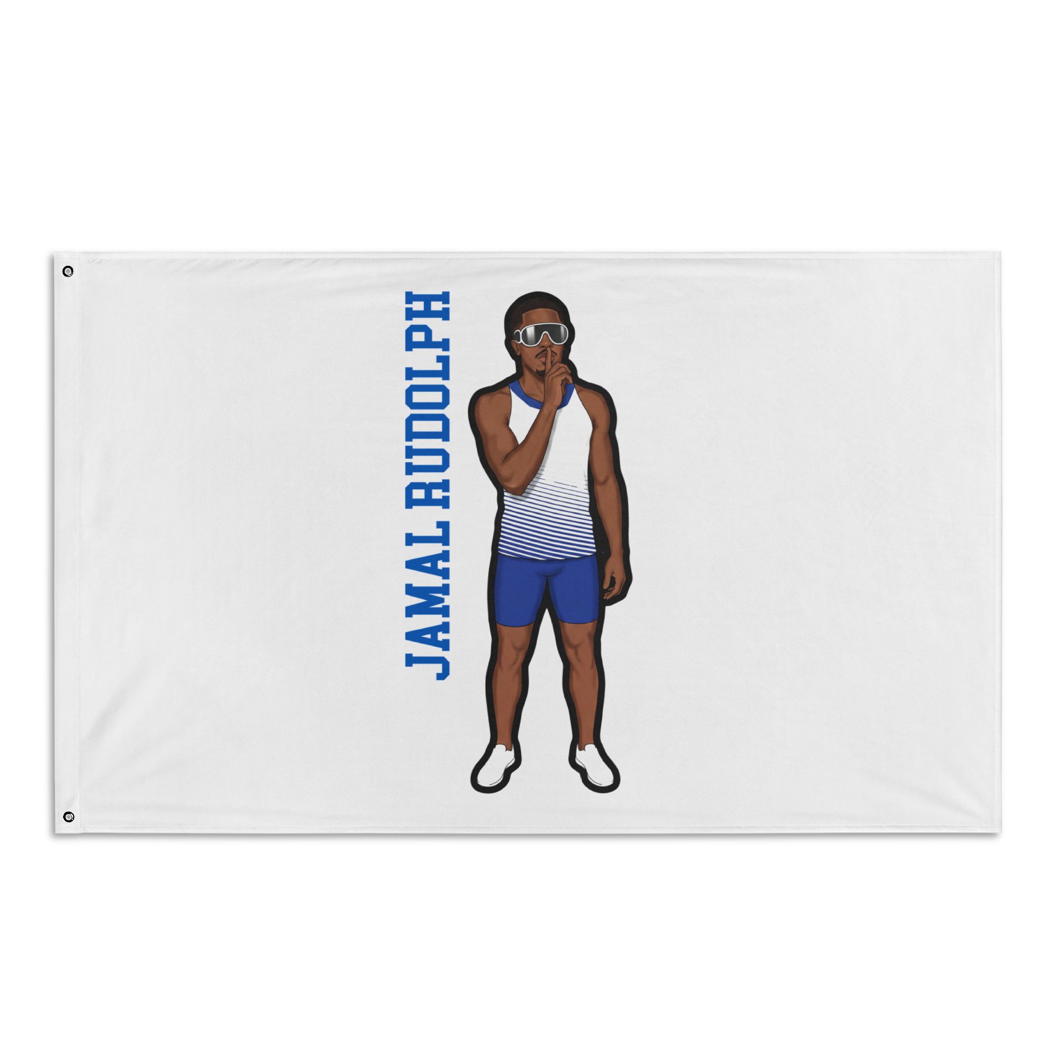 Flag (35 × 56 in) — character_name_vertical in Classic