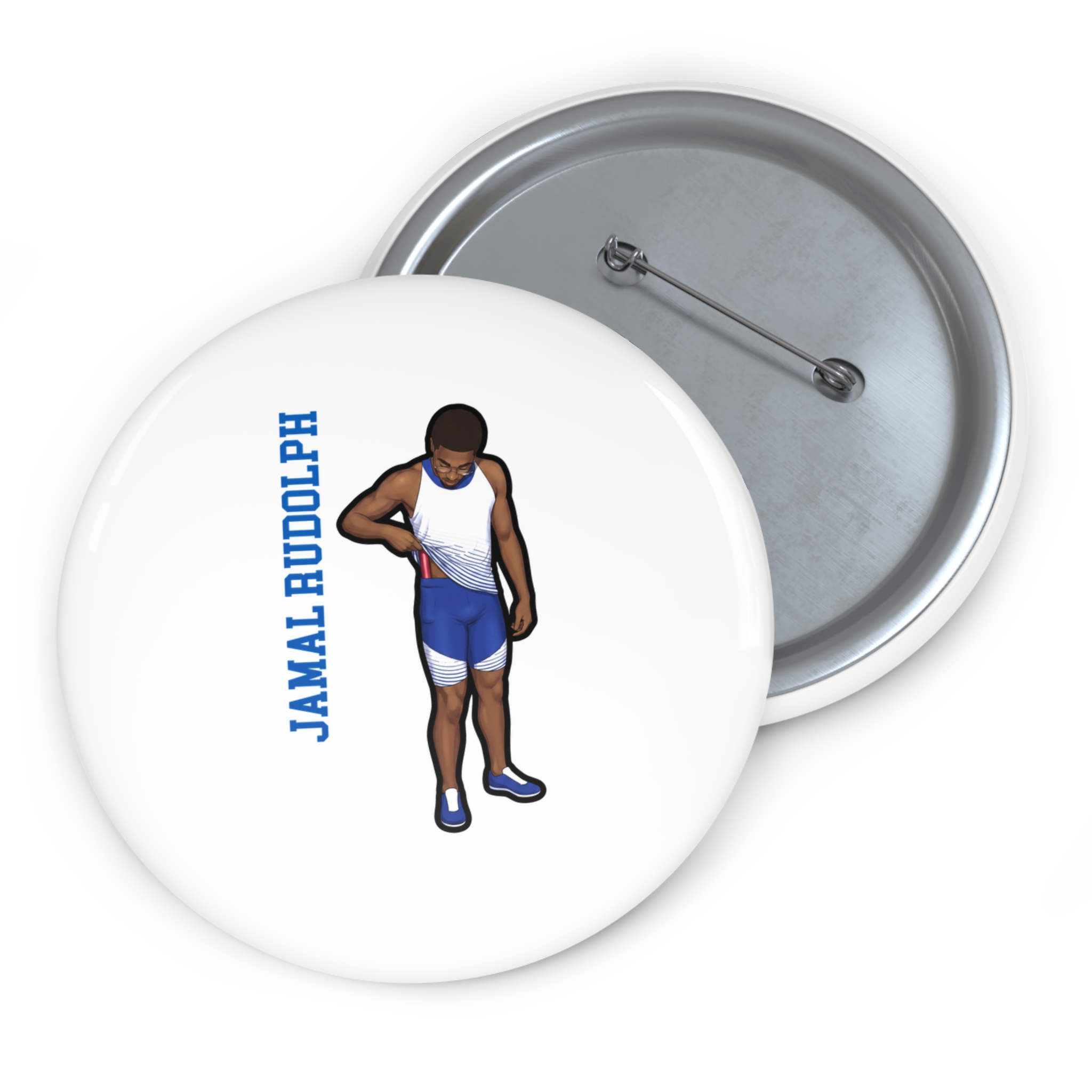 Game Day Pin — character_name_vertical in Classic