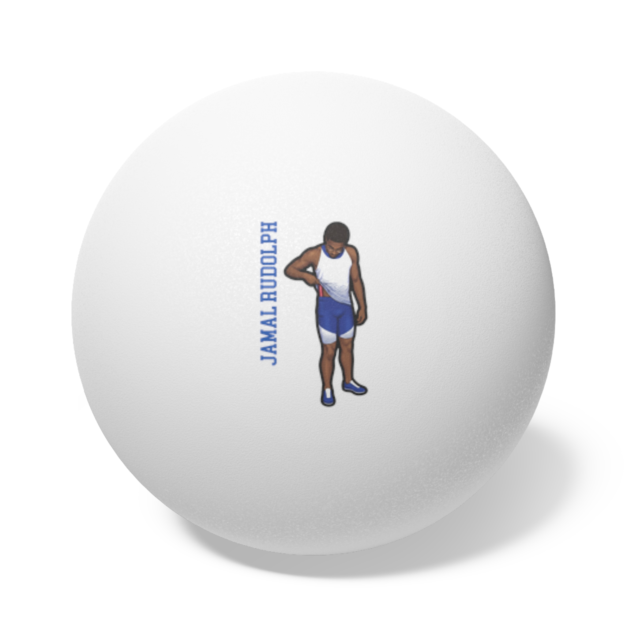 Ping Pong Balls, 6 pcs — character_name_vertical in White