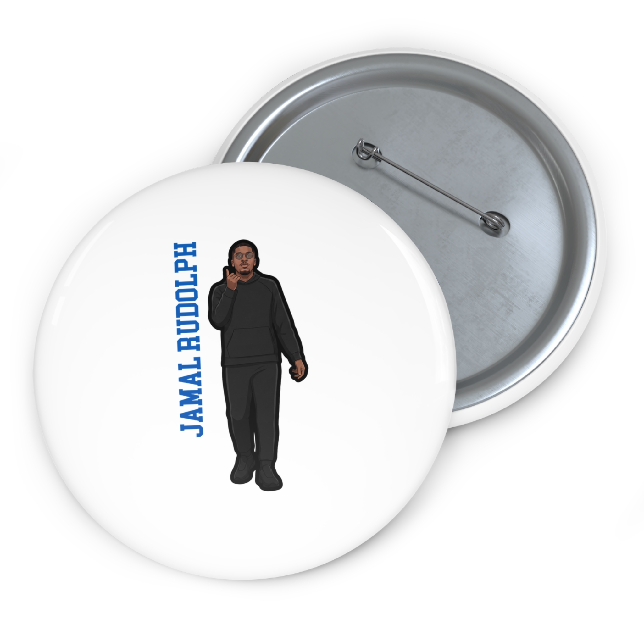 Game Day Pin — character_name_vertical in Classic