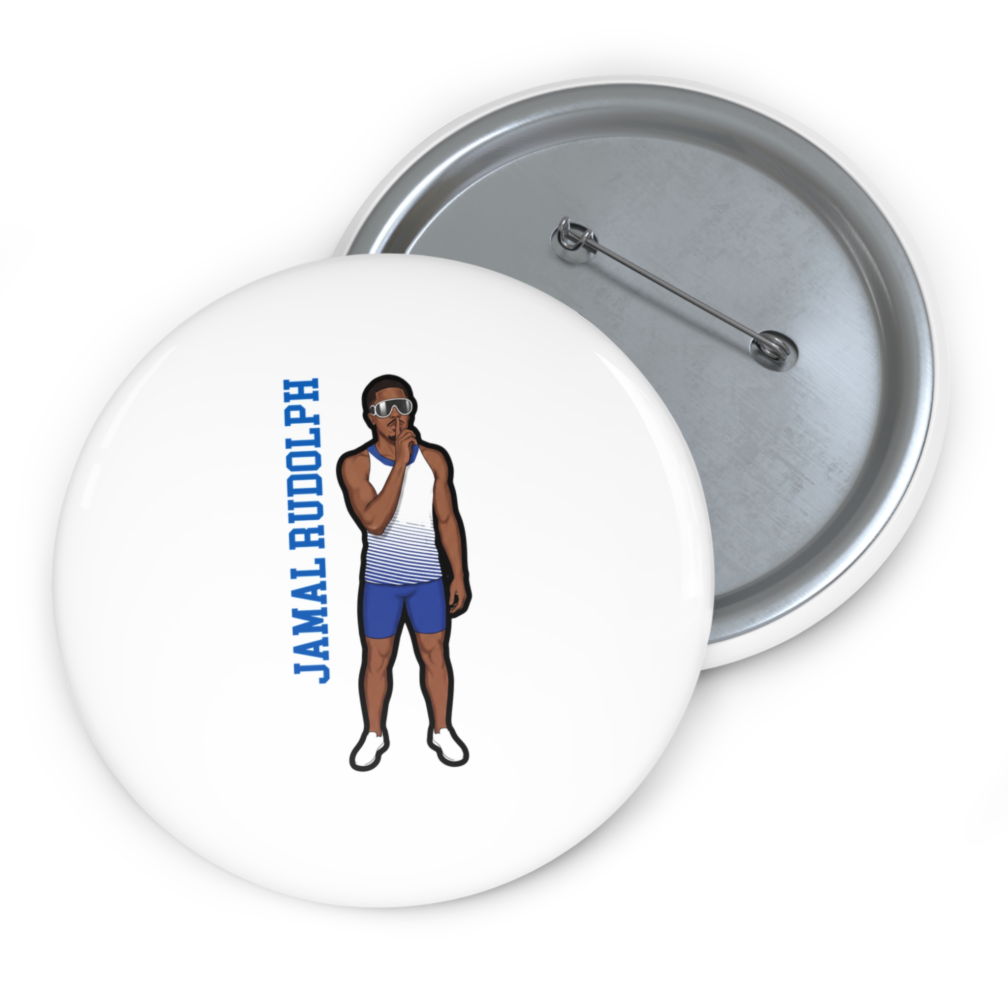 Game Day Pin — character_name_vertical in Classic