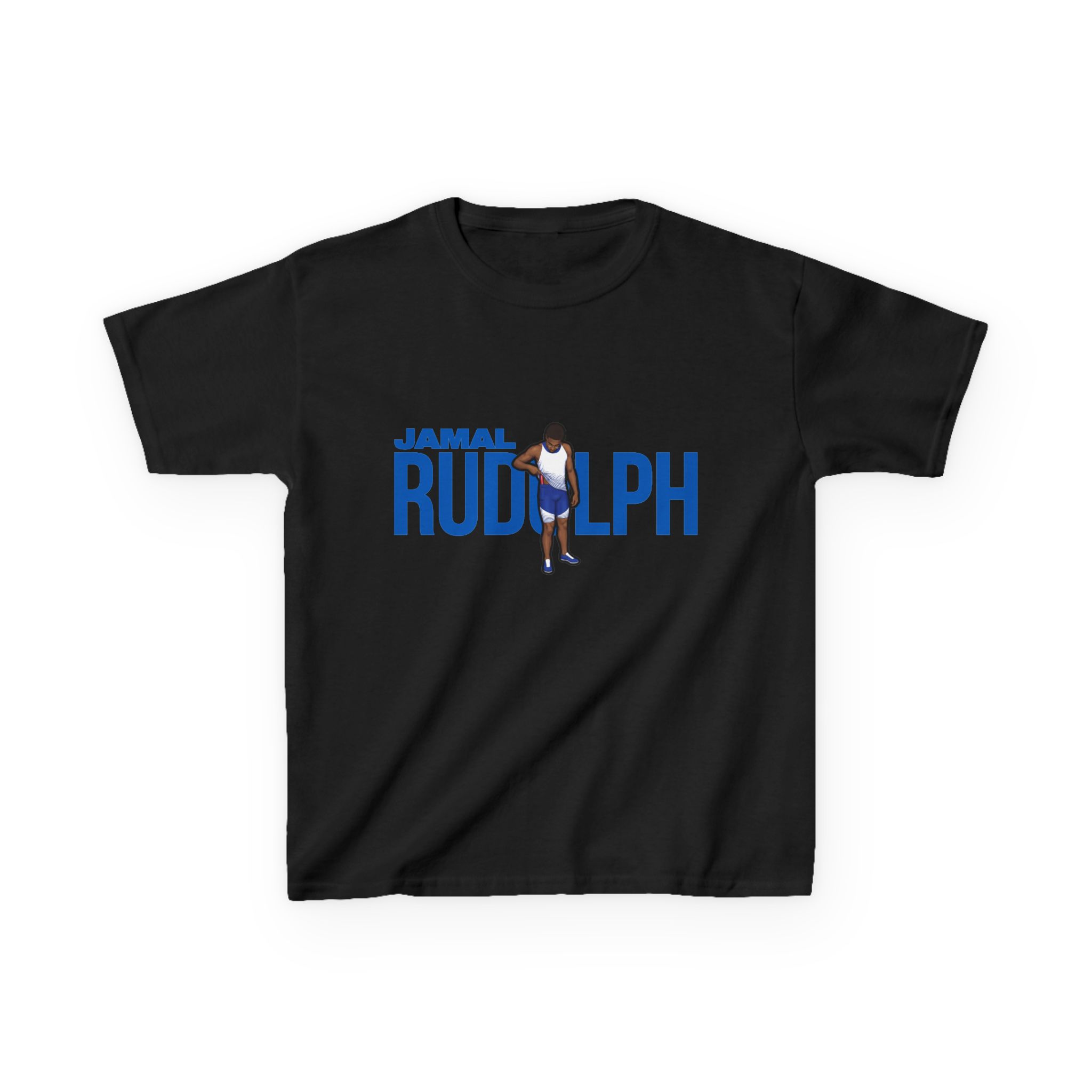 Youth Tee — character_player_name in Black