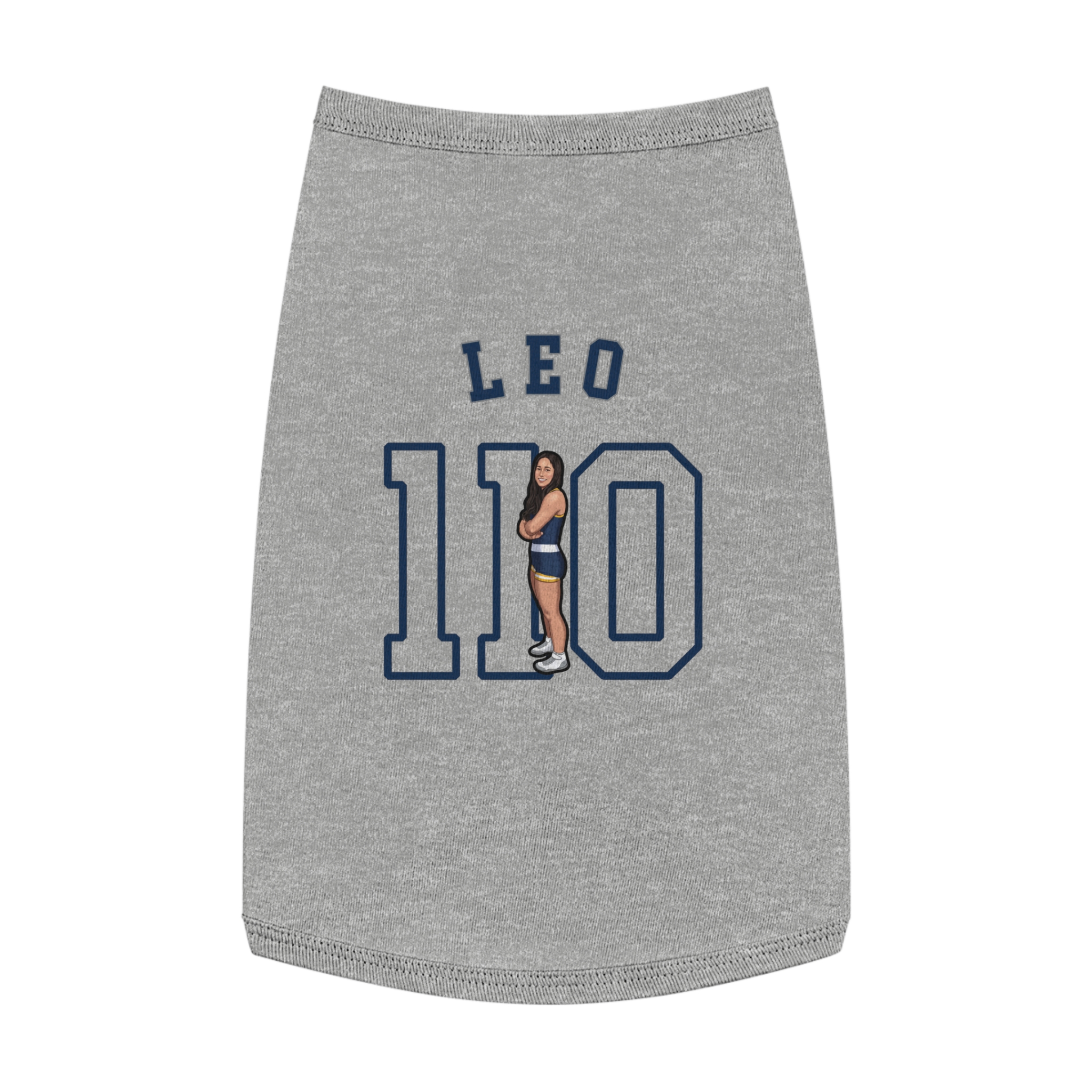 Pet Tank Top — character_shirsey_arch in White