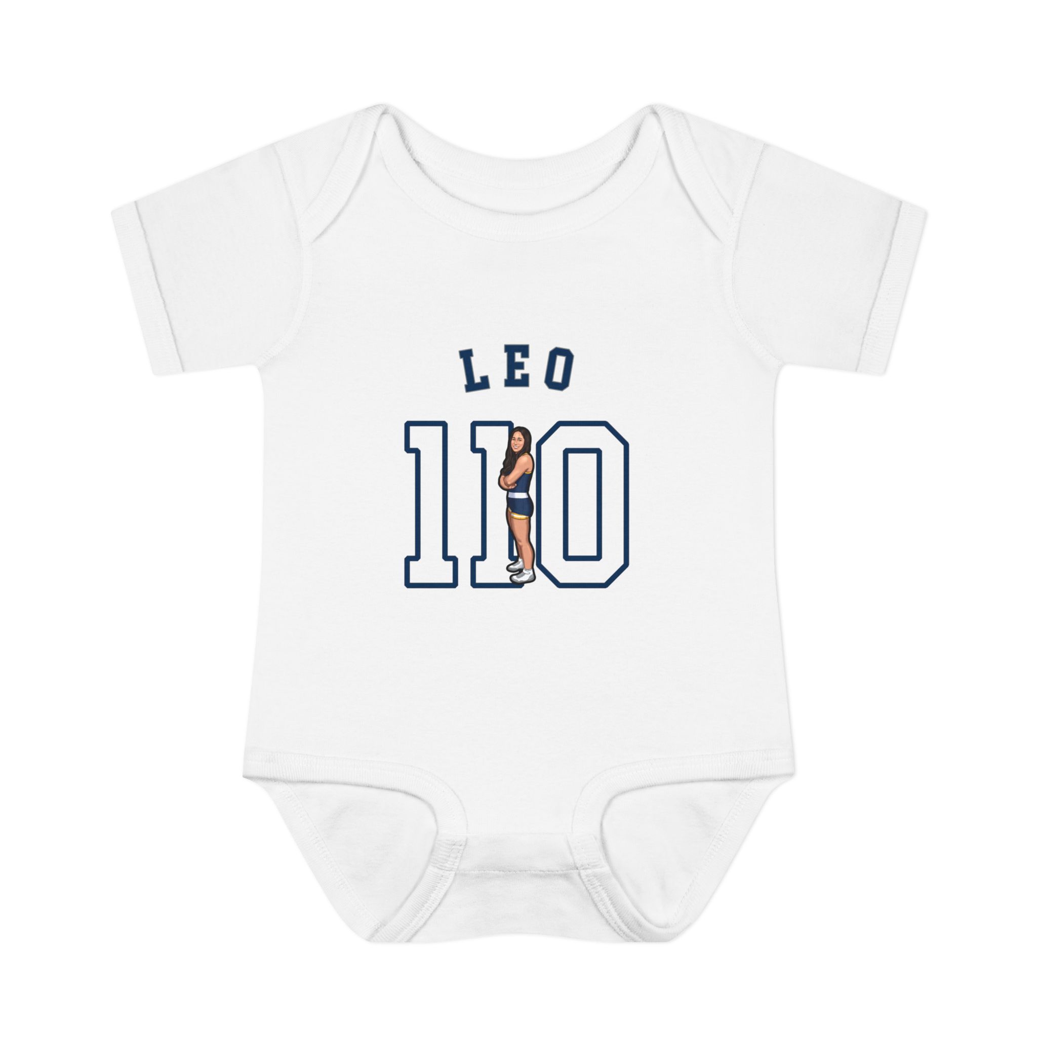 Baby Onesie — character_shirsey_arch in White