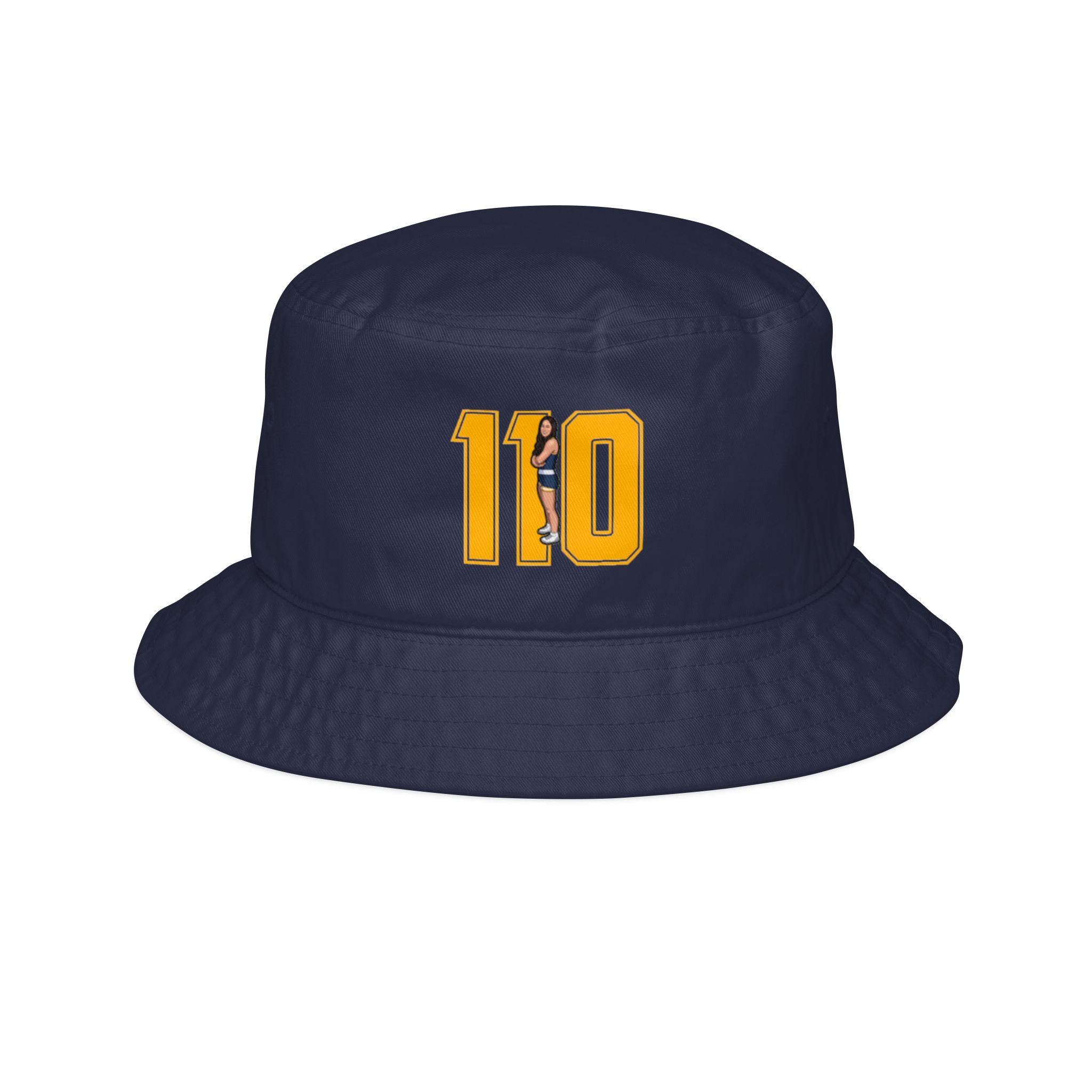 Bucket Hat — character_number in Navy