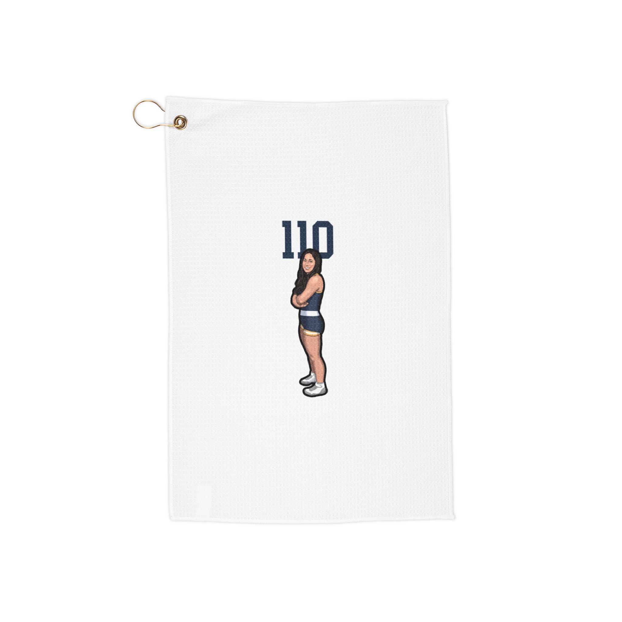 Golf Towel — character_number_top in Classic