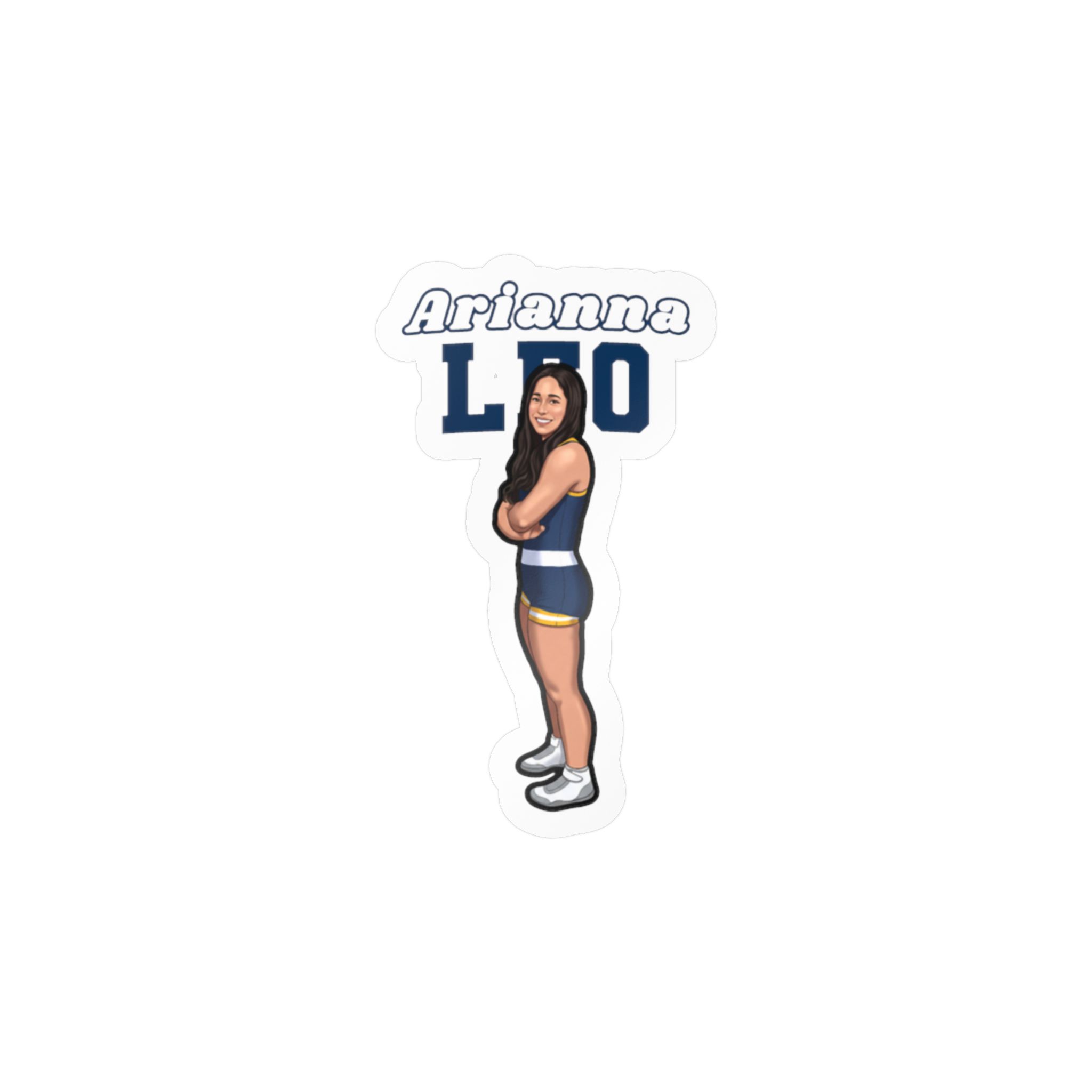 Vinyl Sticker — character_name_arch in Classic