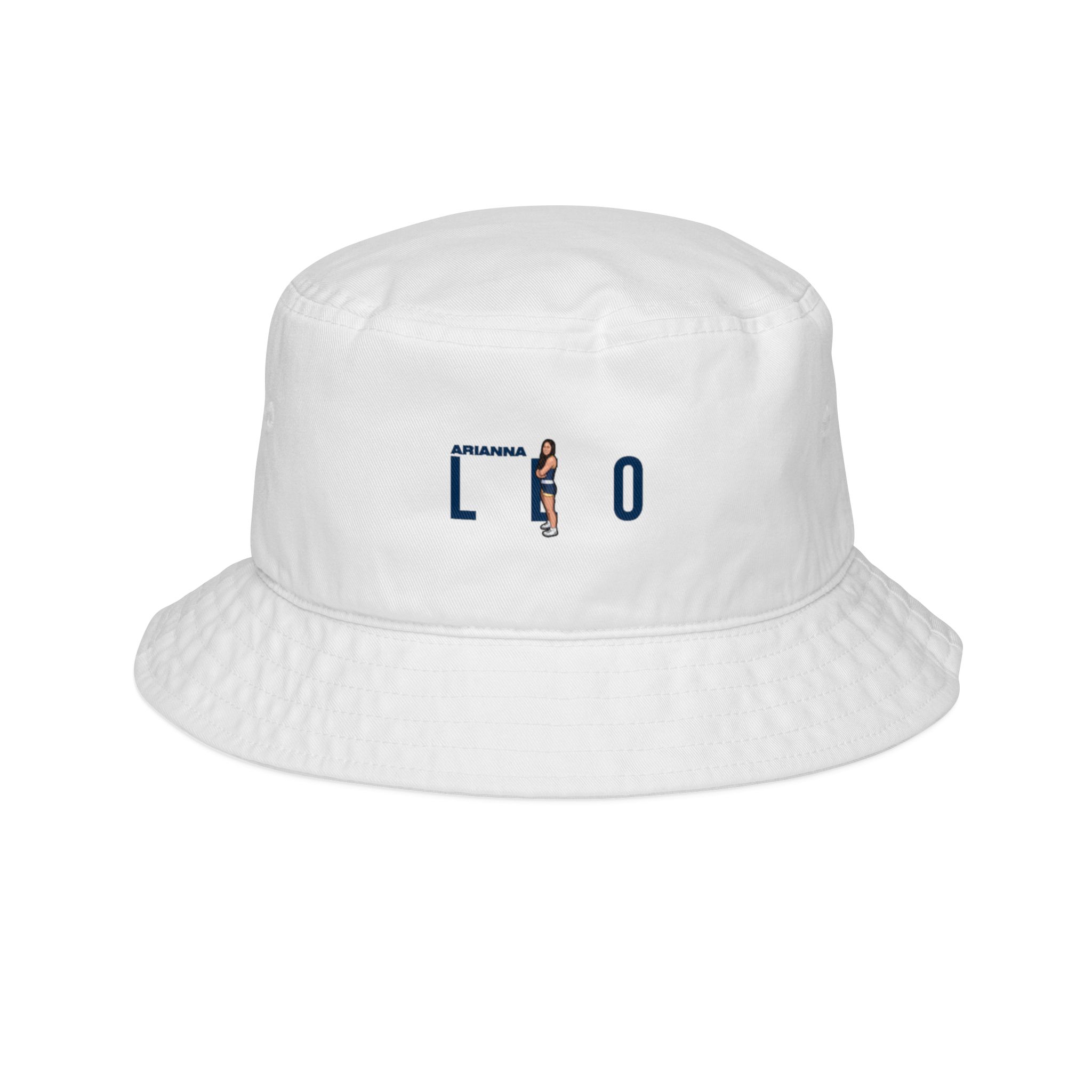 Bucket Hat — character_player_name in White