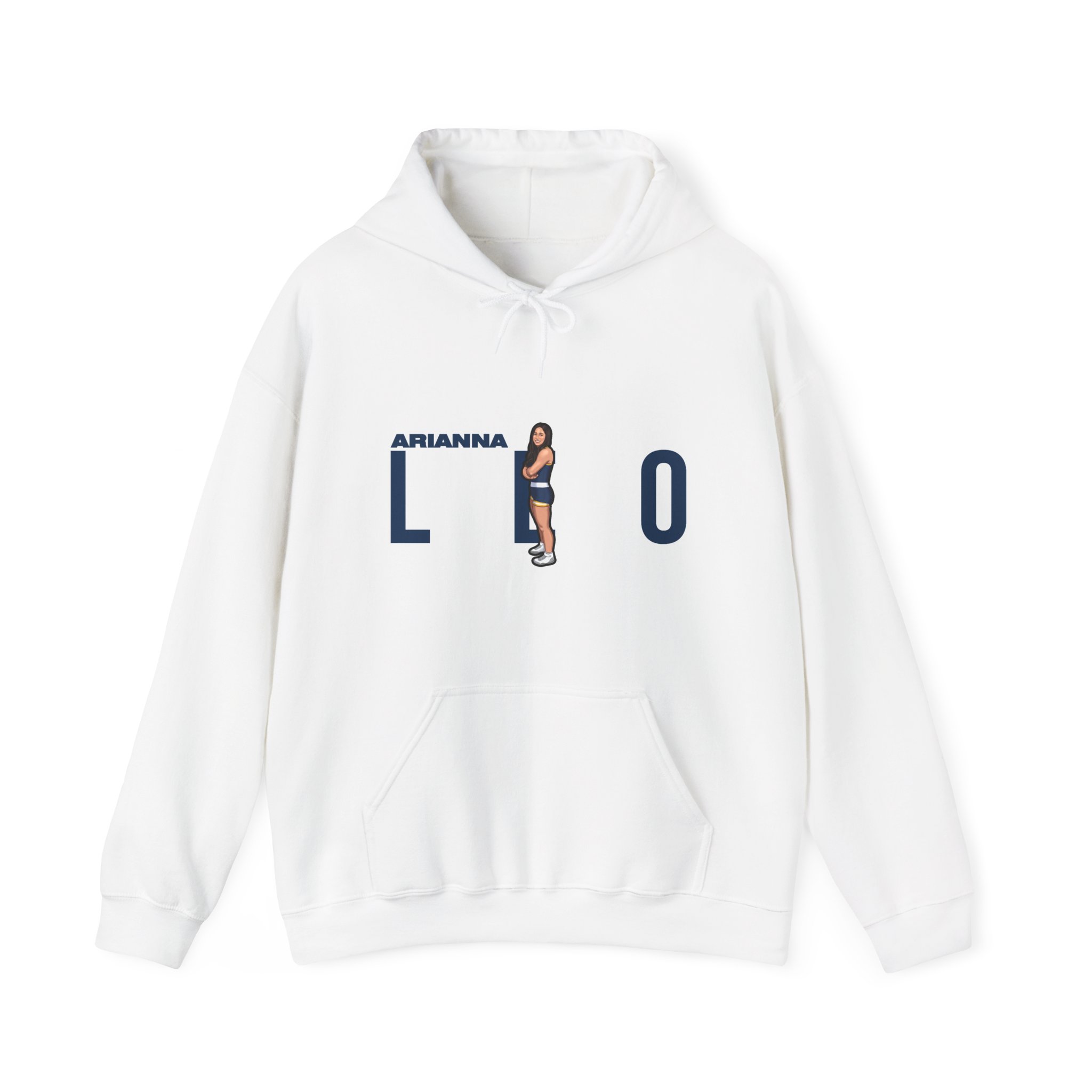 Hoodie — character_player_name in White