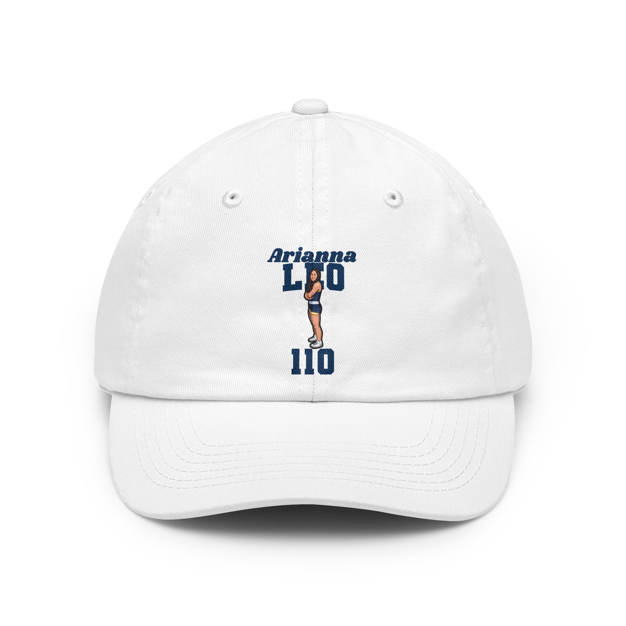 Classic Cap — character_signature_arch in White