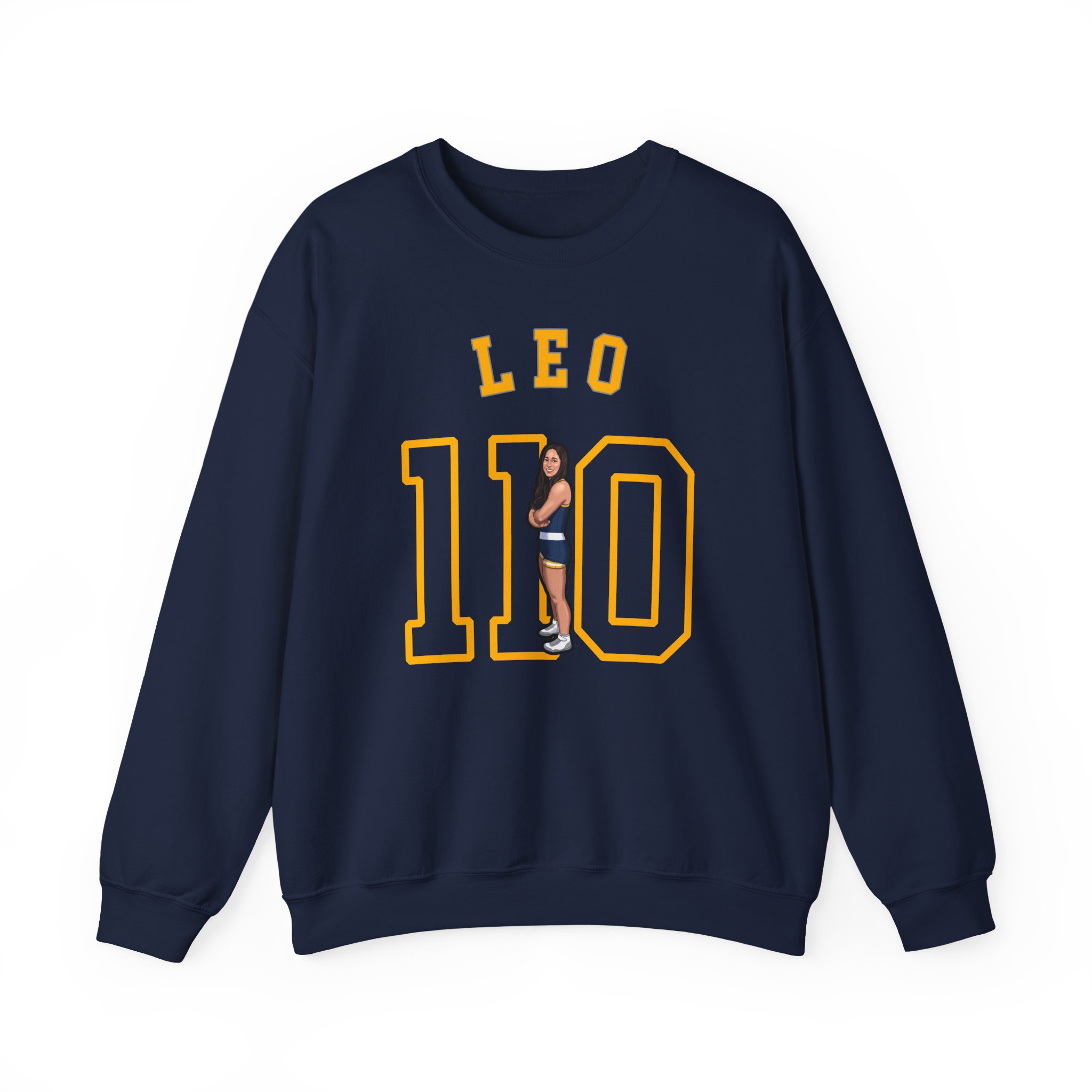 Crewneck Sweatshirt — character_shirsey_arch in Navy