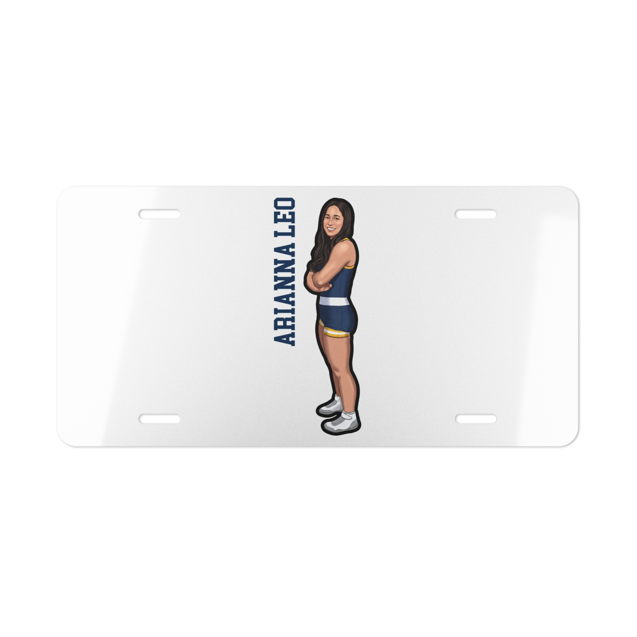 License Plate — character_name_vertical in Classic