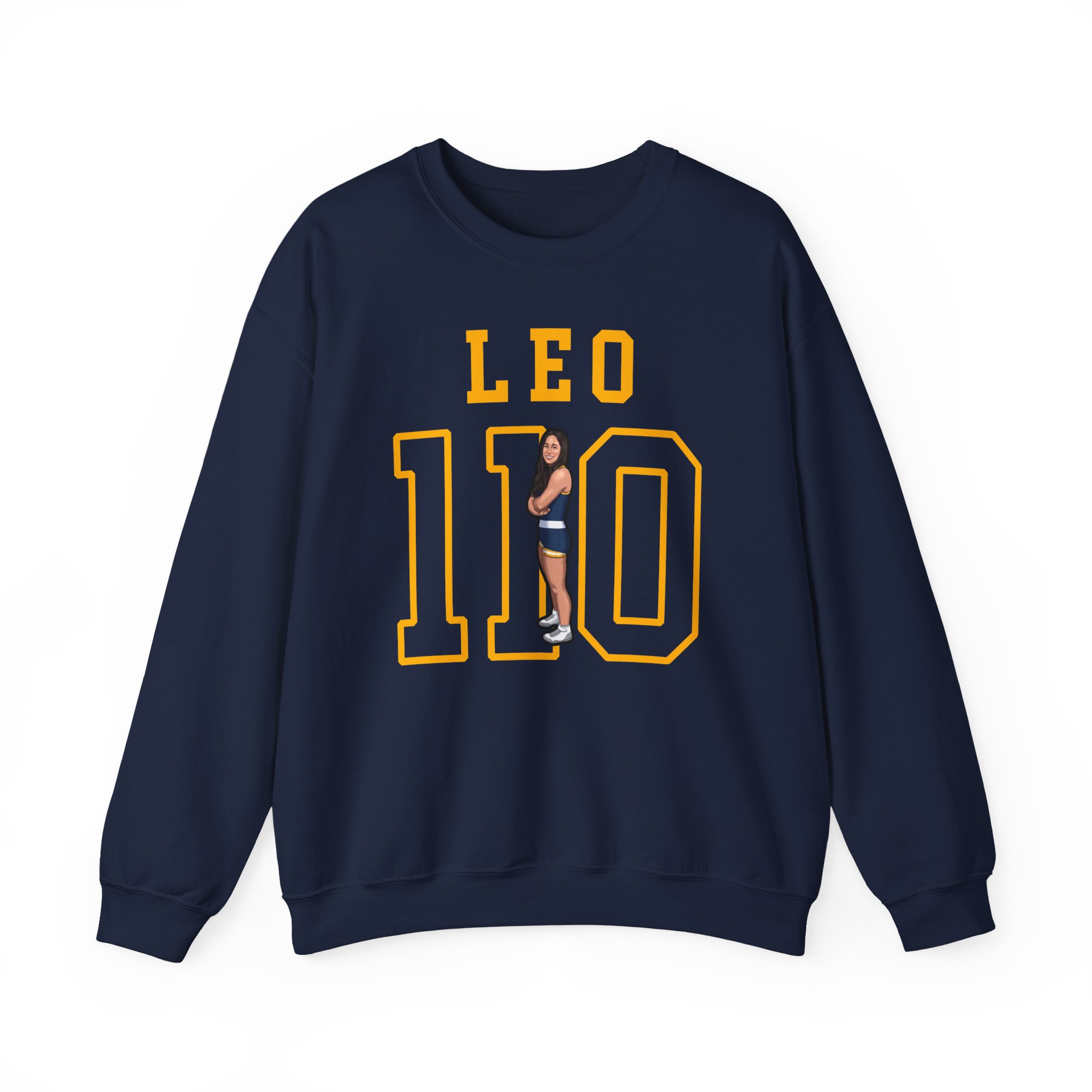 Crewneck Sweatshirt — character_shirsey in Navy