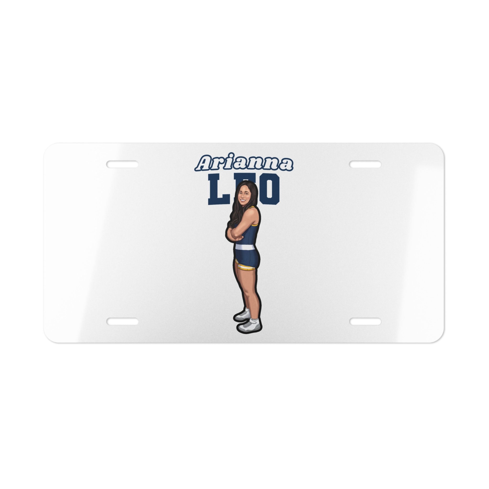 License Plate — character_name_arch in Classic
