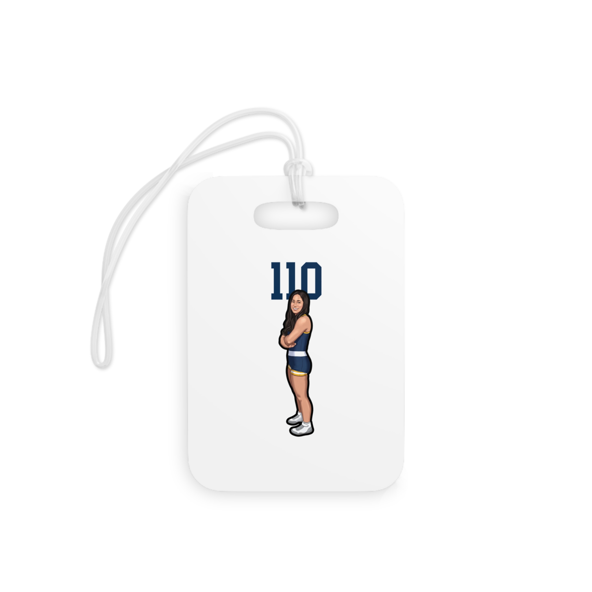 Bag Tag — character_number_top in Classic