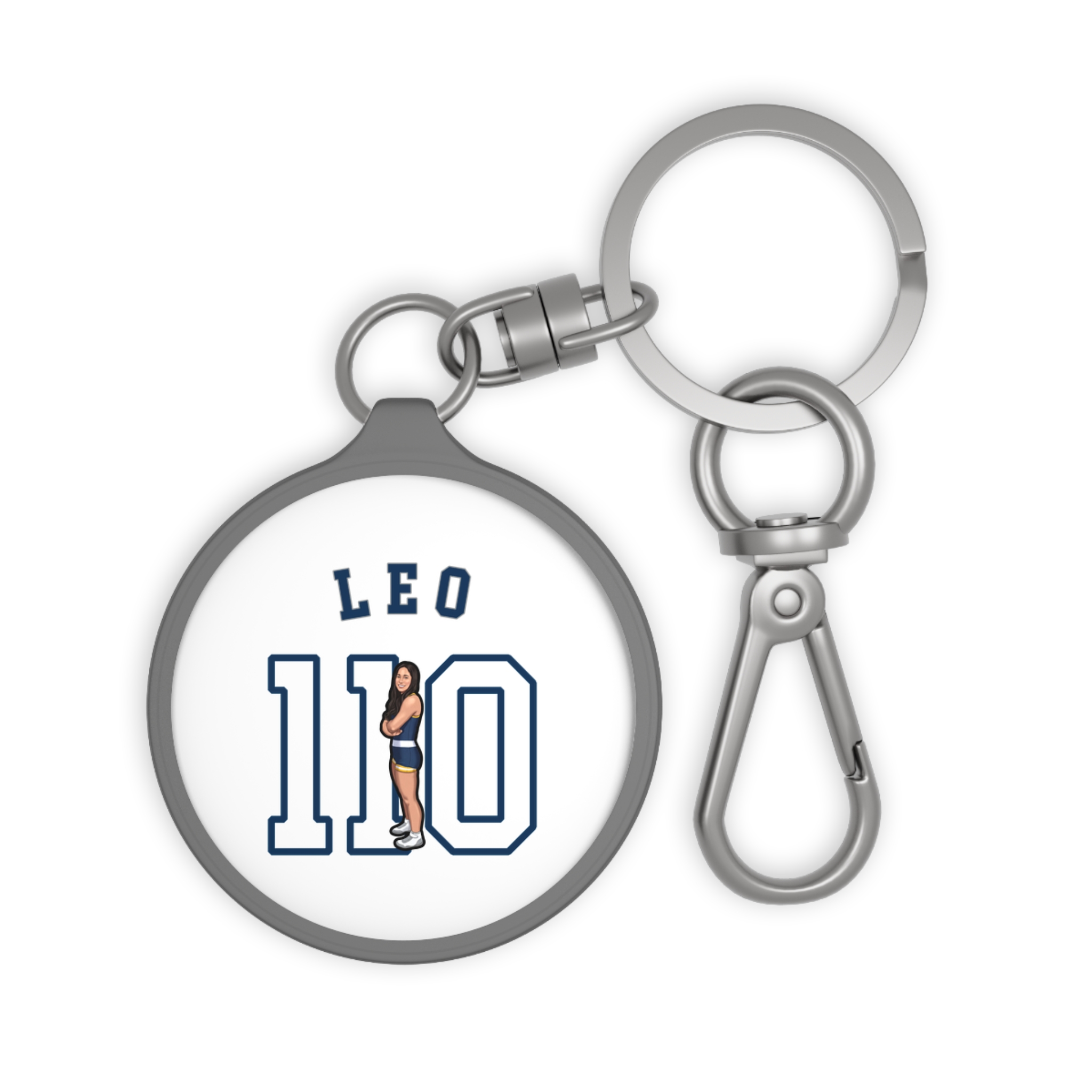 Keychain — character_shirsey_arch in Grey