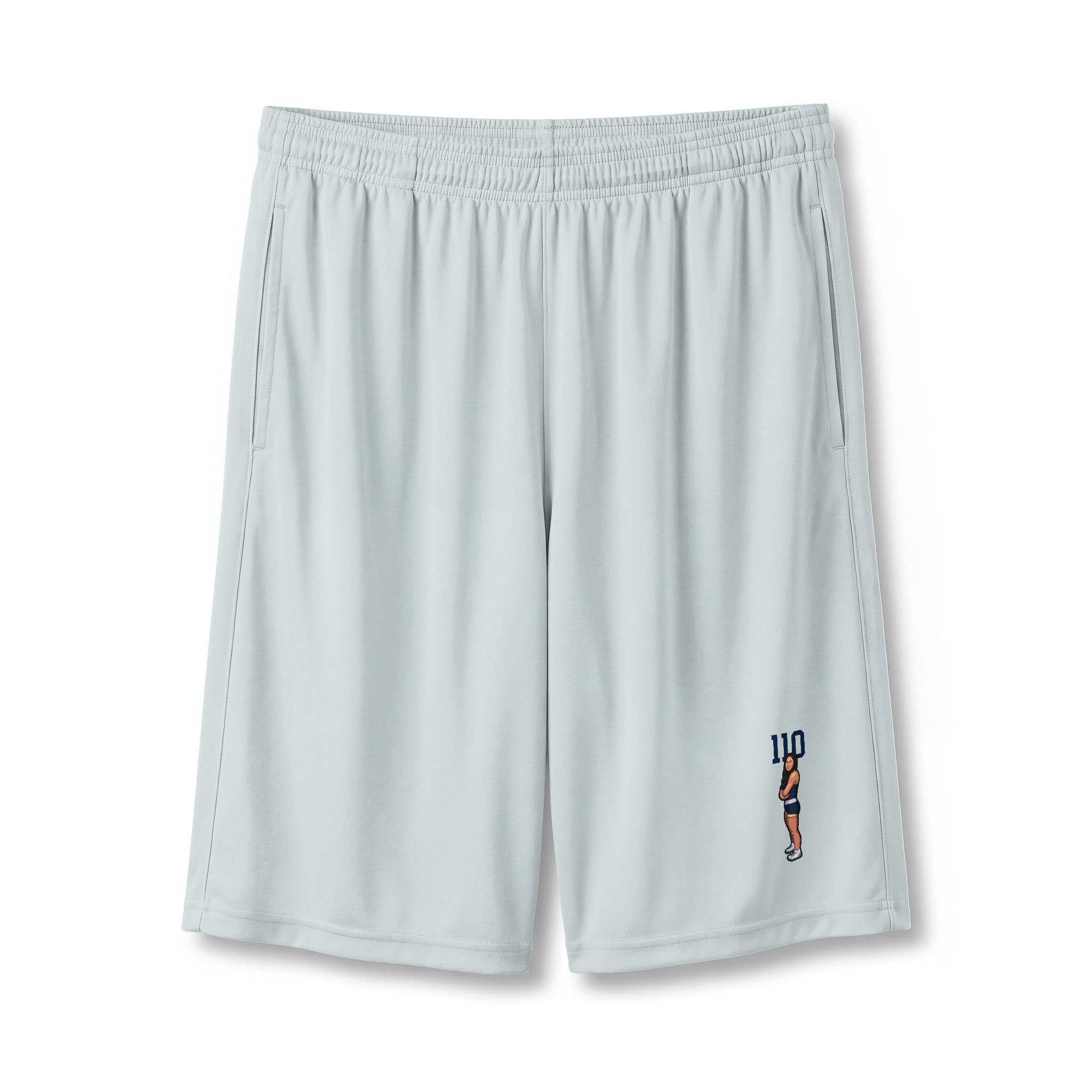 Shorts — character_number_top in Silver