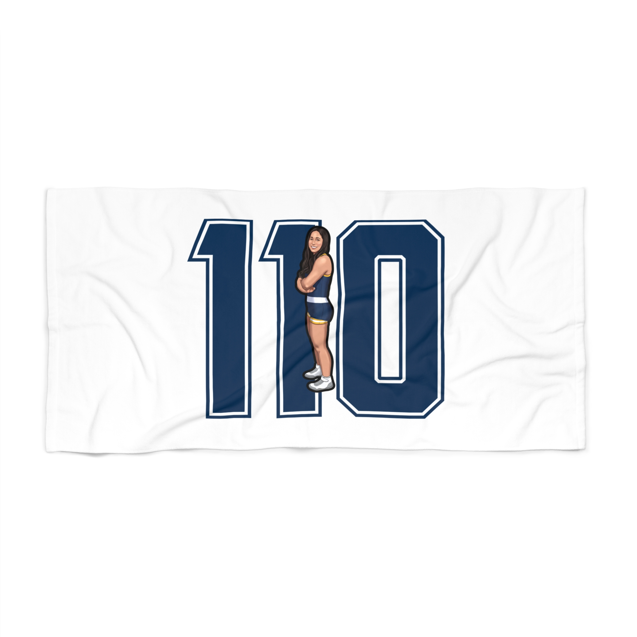 Beach Towel — character_number in Classic
