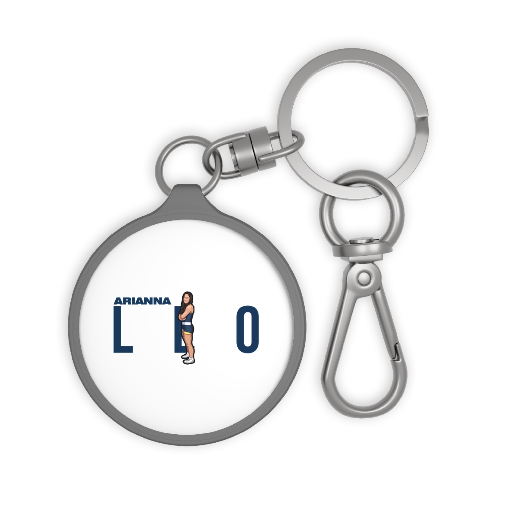 Keychain — character_player_name in Grey