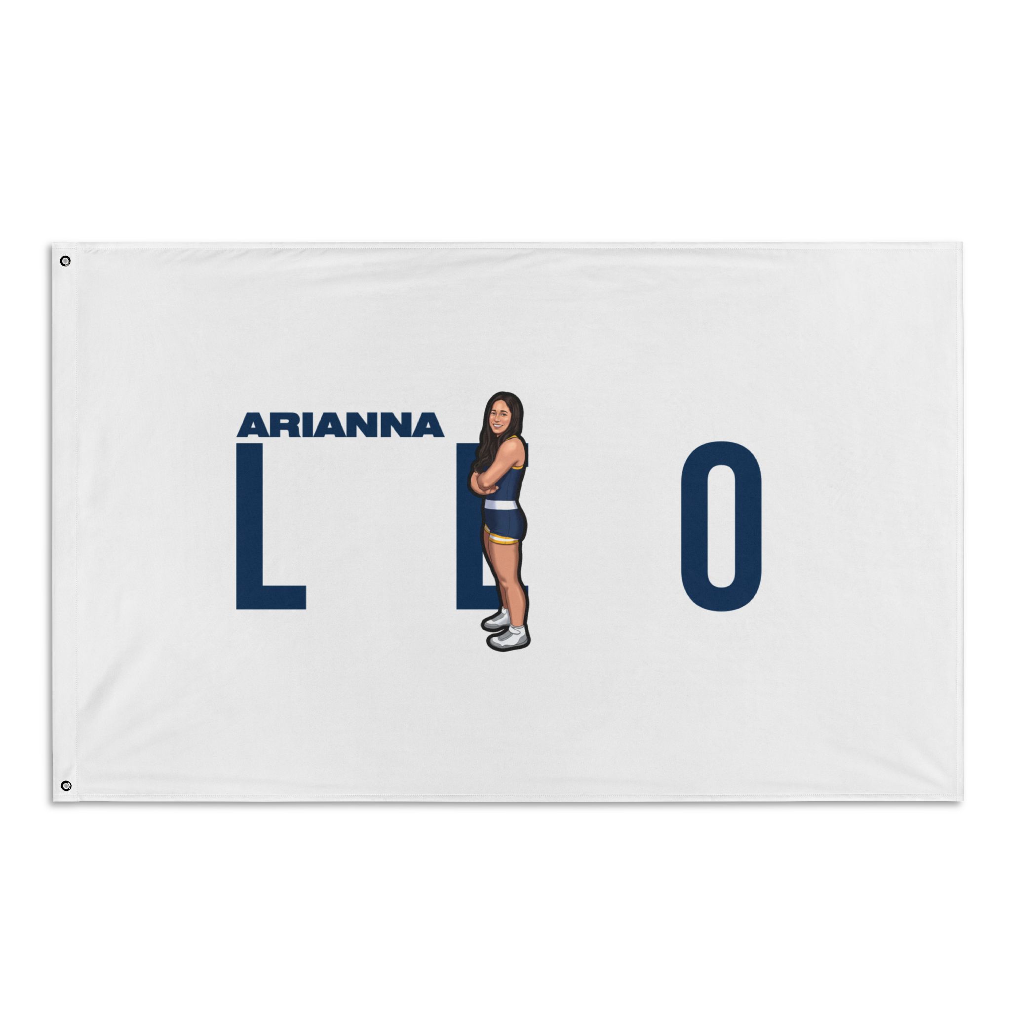 Flag (35 × 56 in) — character_player_name in Classic