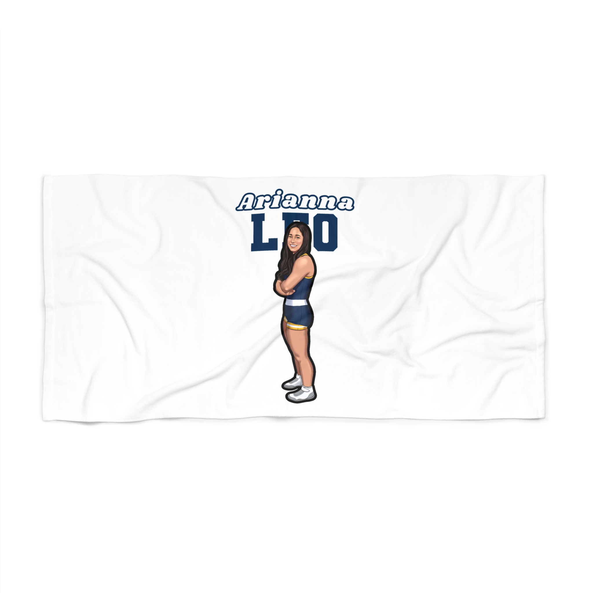 Beach Towel — character_name_arch in Classic