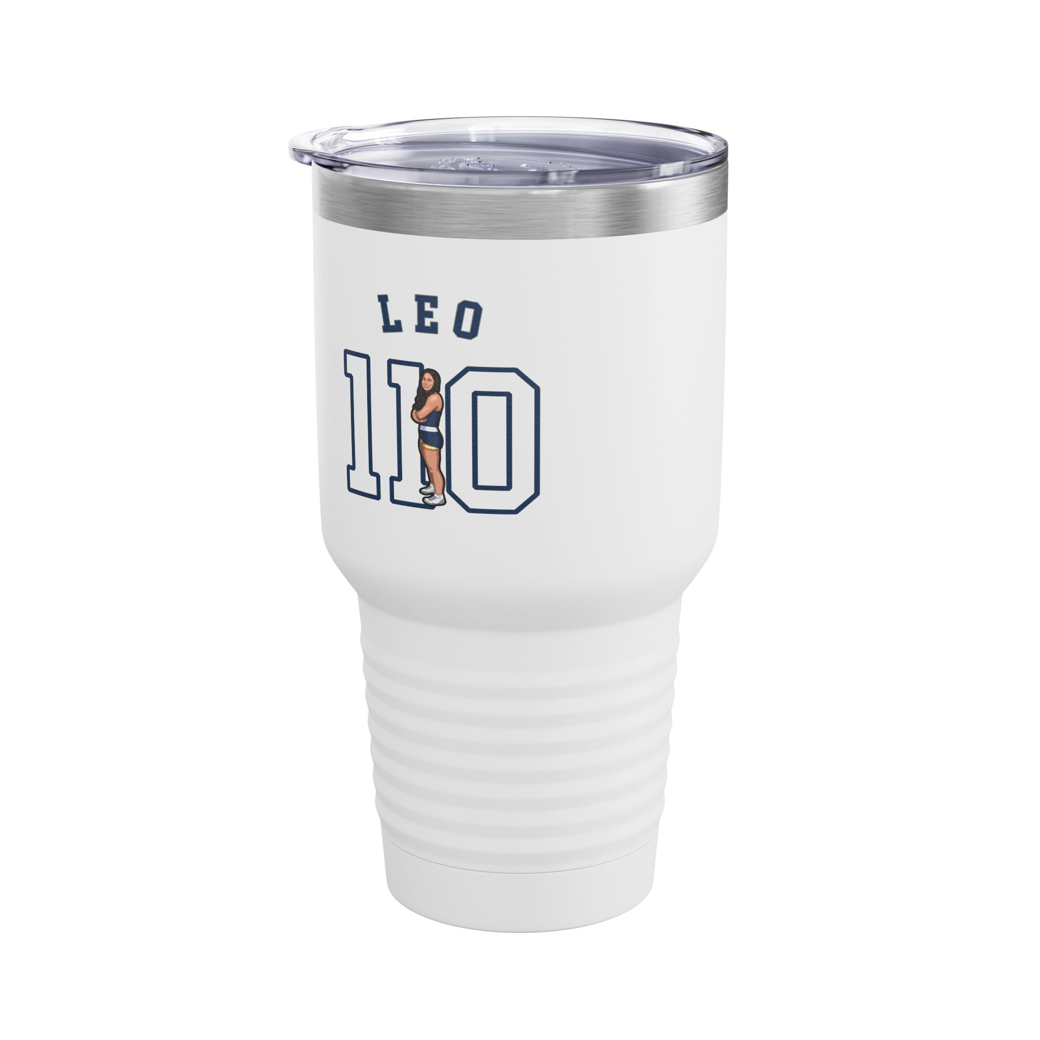 30oz Tumbler — character_shirsey_arch in White