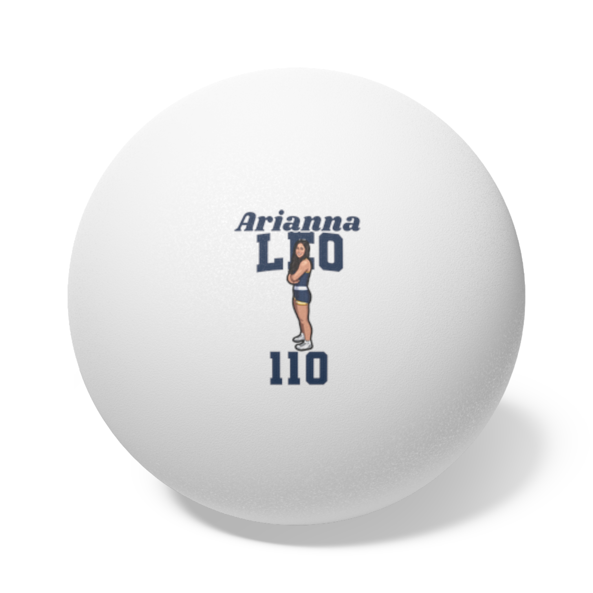Ping Pong Balls, 6 pcs — character_signature_arch in White