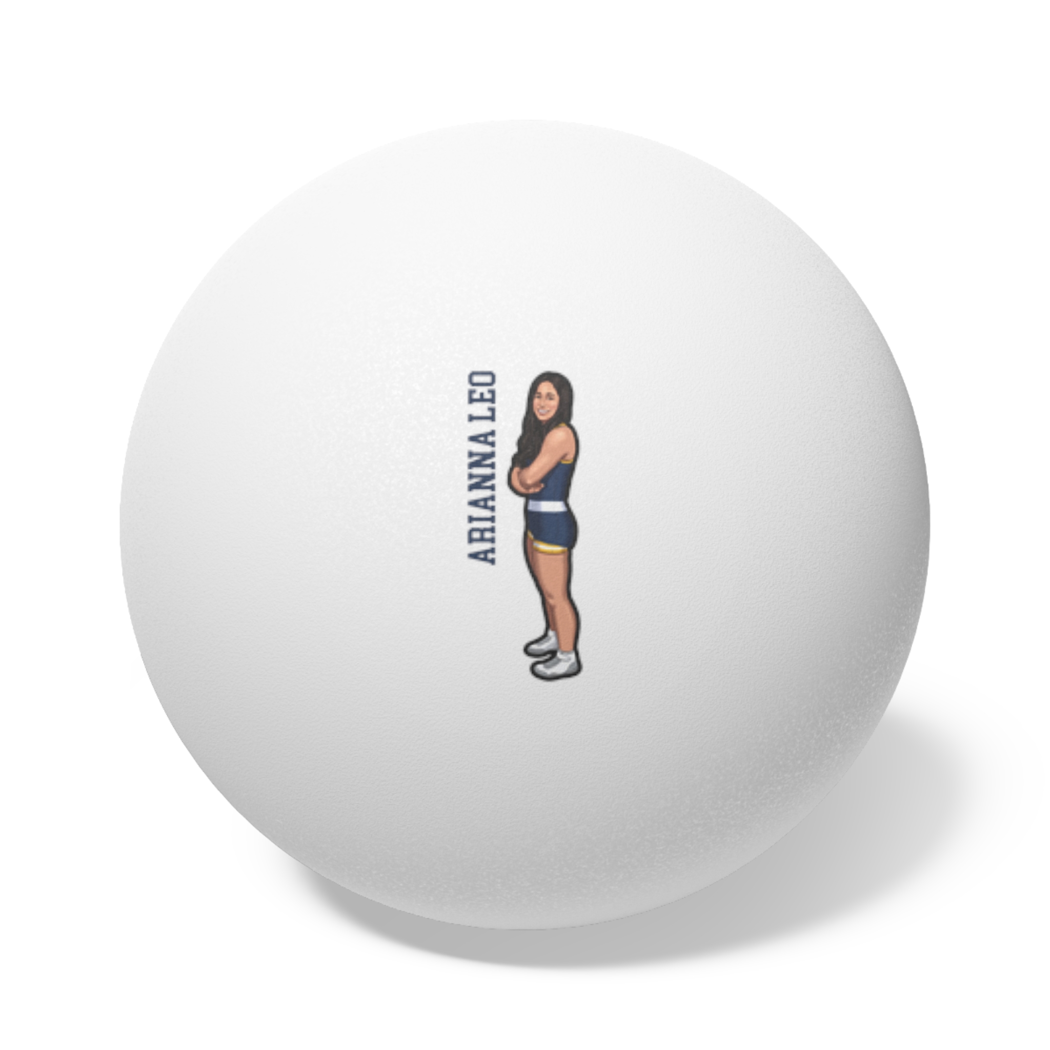 Ping Pong Balls, 6 pcs — character_name_vertical in White