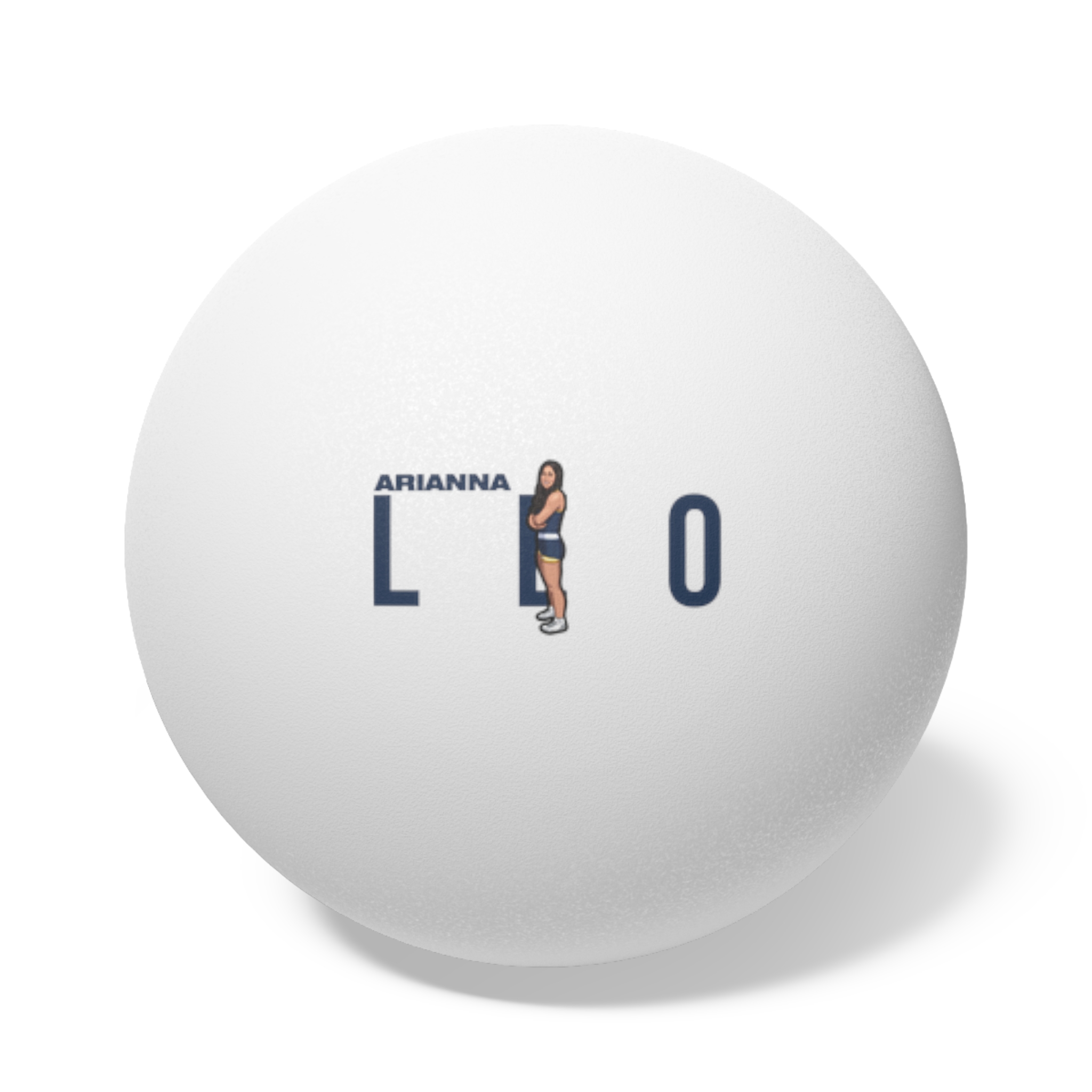 Ping Pong Balls, 6 pcs — character_player_name in White