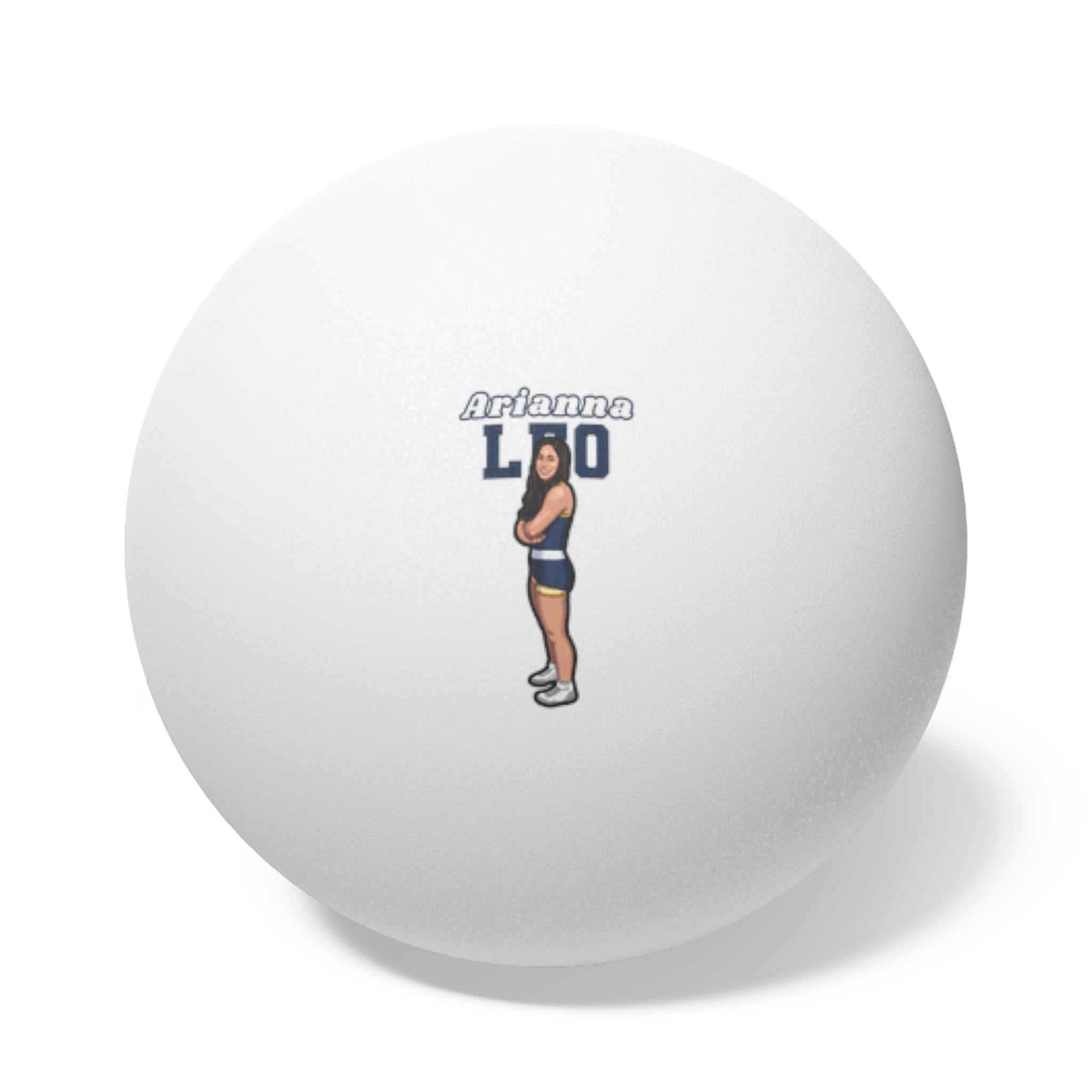 Ping Pong Balls, 6 pcs — character_name_arch in White