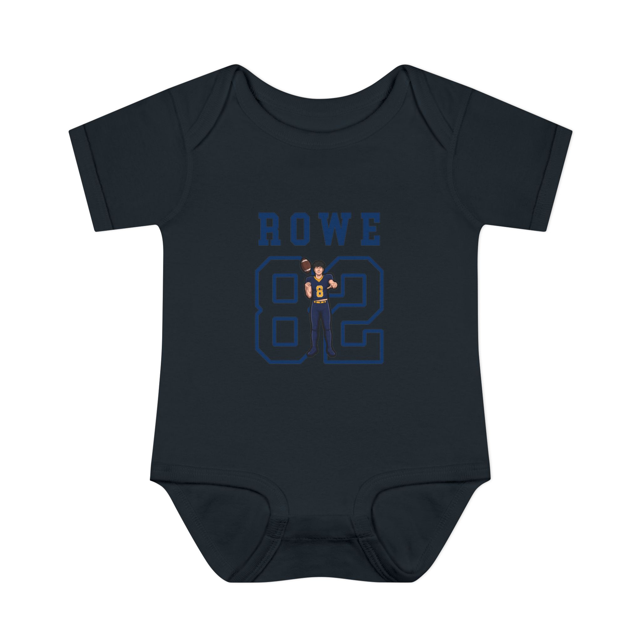Baby Onesie — character_shirsey in Black