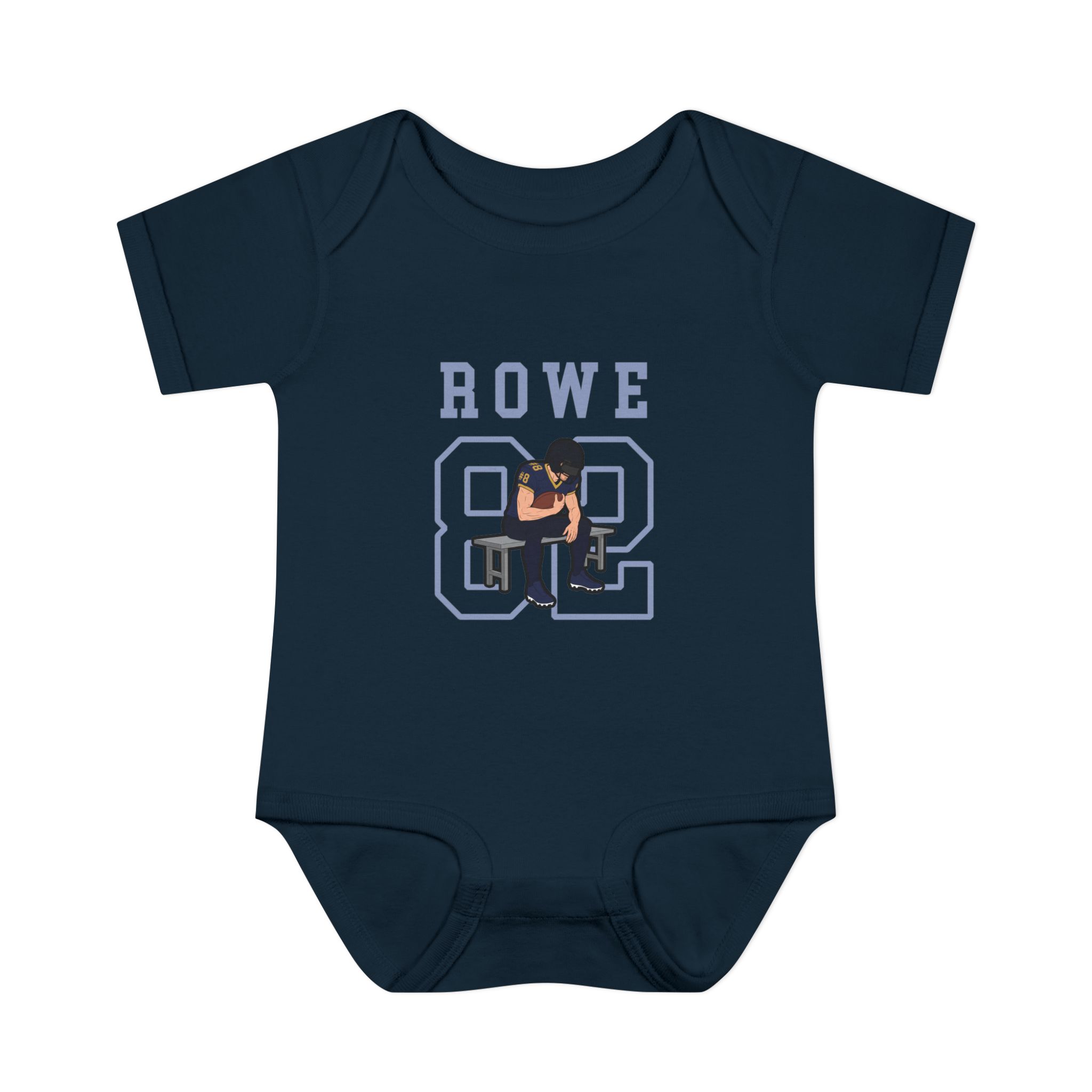 Baby Onesie — character_shirsey in Navy