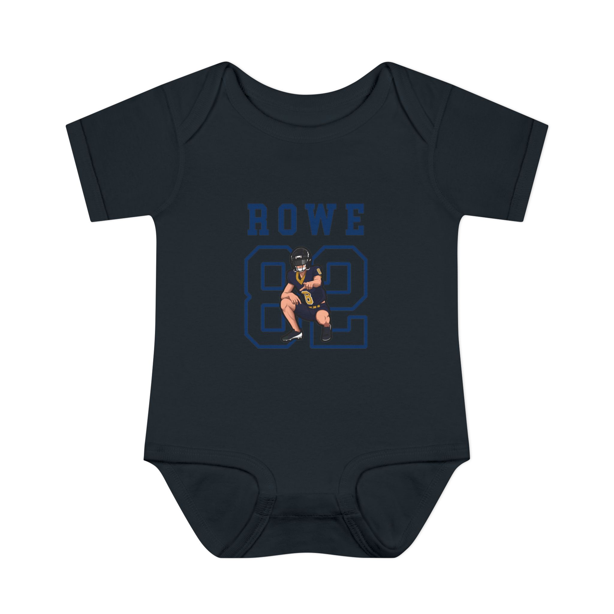 Baby Onesie — character_shirsey in Black