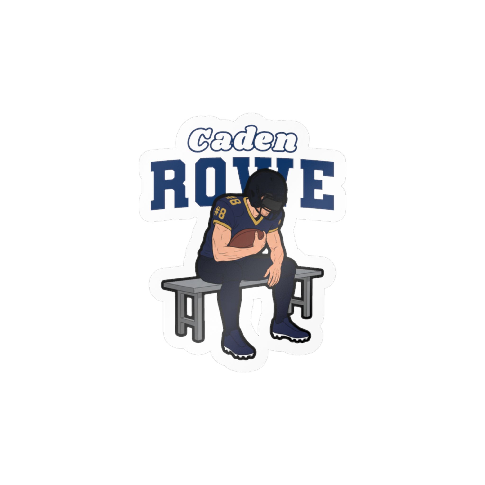 Vinyl Sticker — character_name_arch in Classic