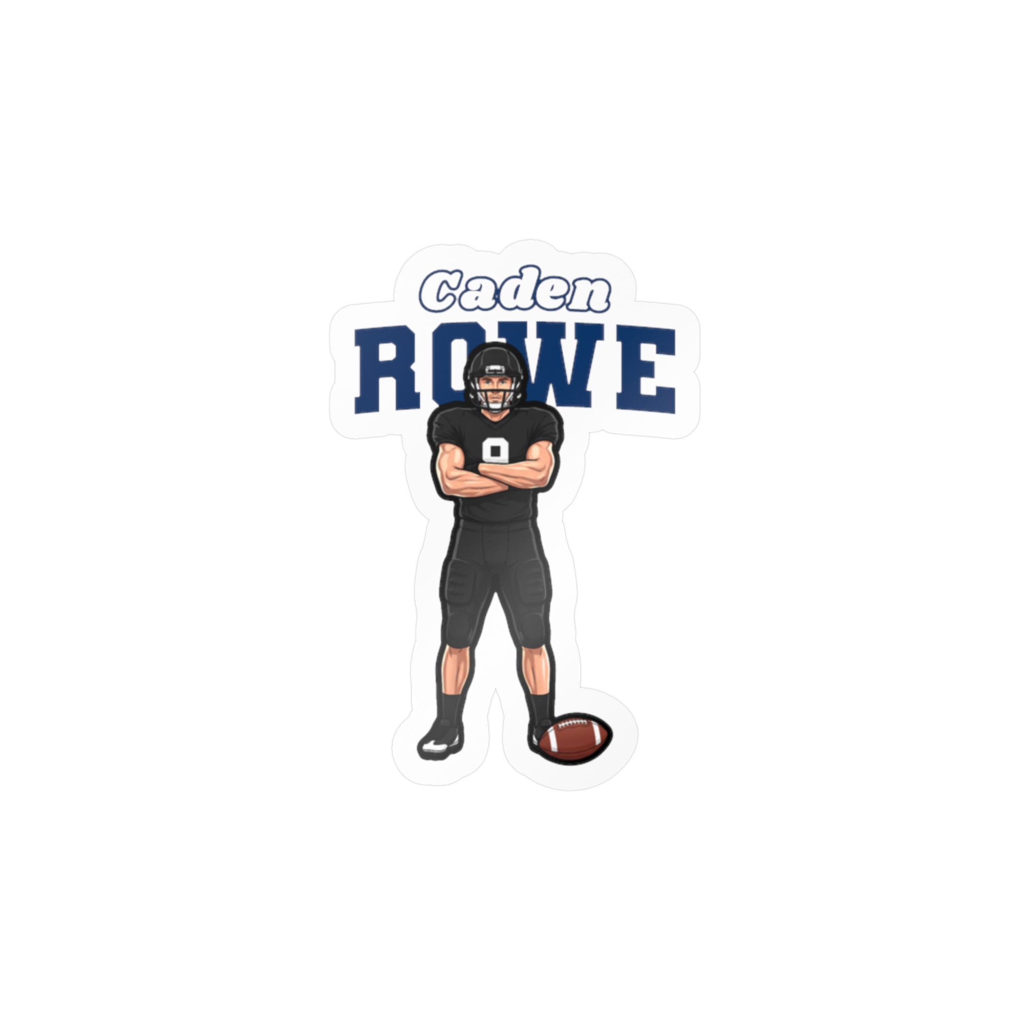 Vinyl Sticker — character_name_arch in Classic