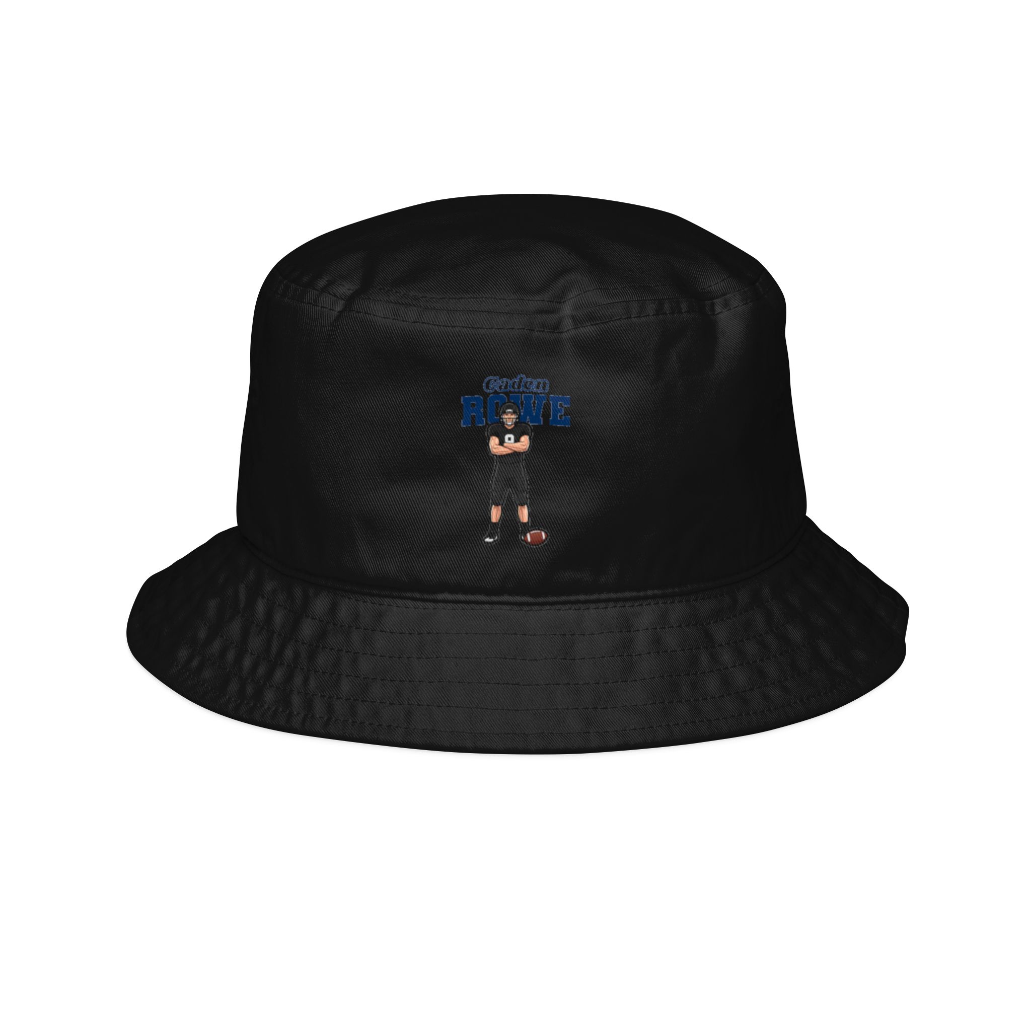 Bucket Hat — character_name_arch in Black